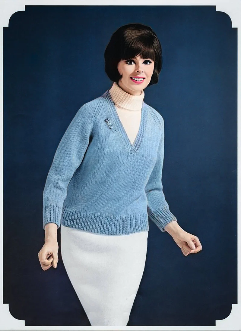 Ladies' Pullover, Dickey, and Skirt Pattern