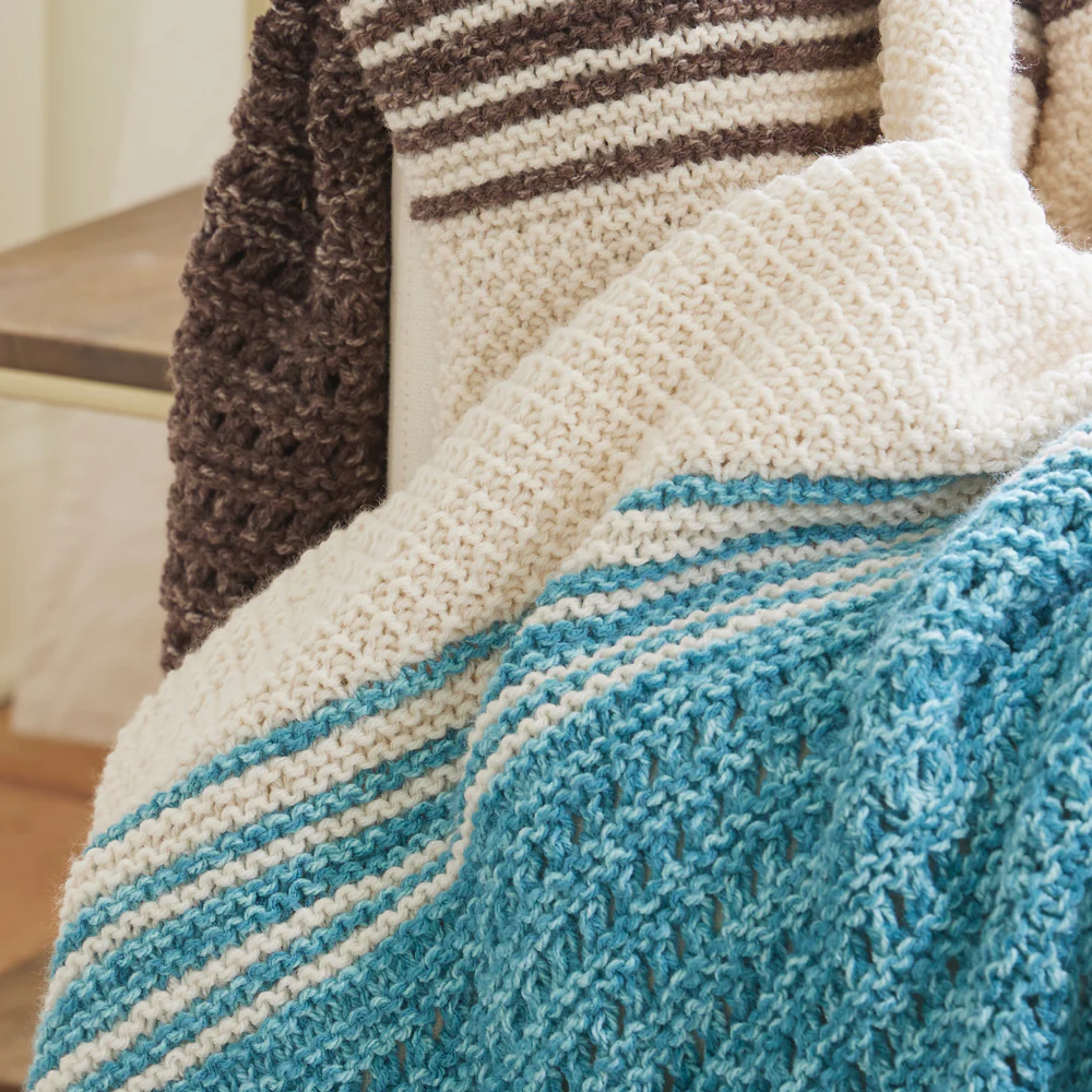 Land and Sea Knit Blanket - Image 7