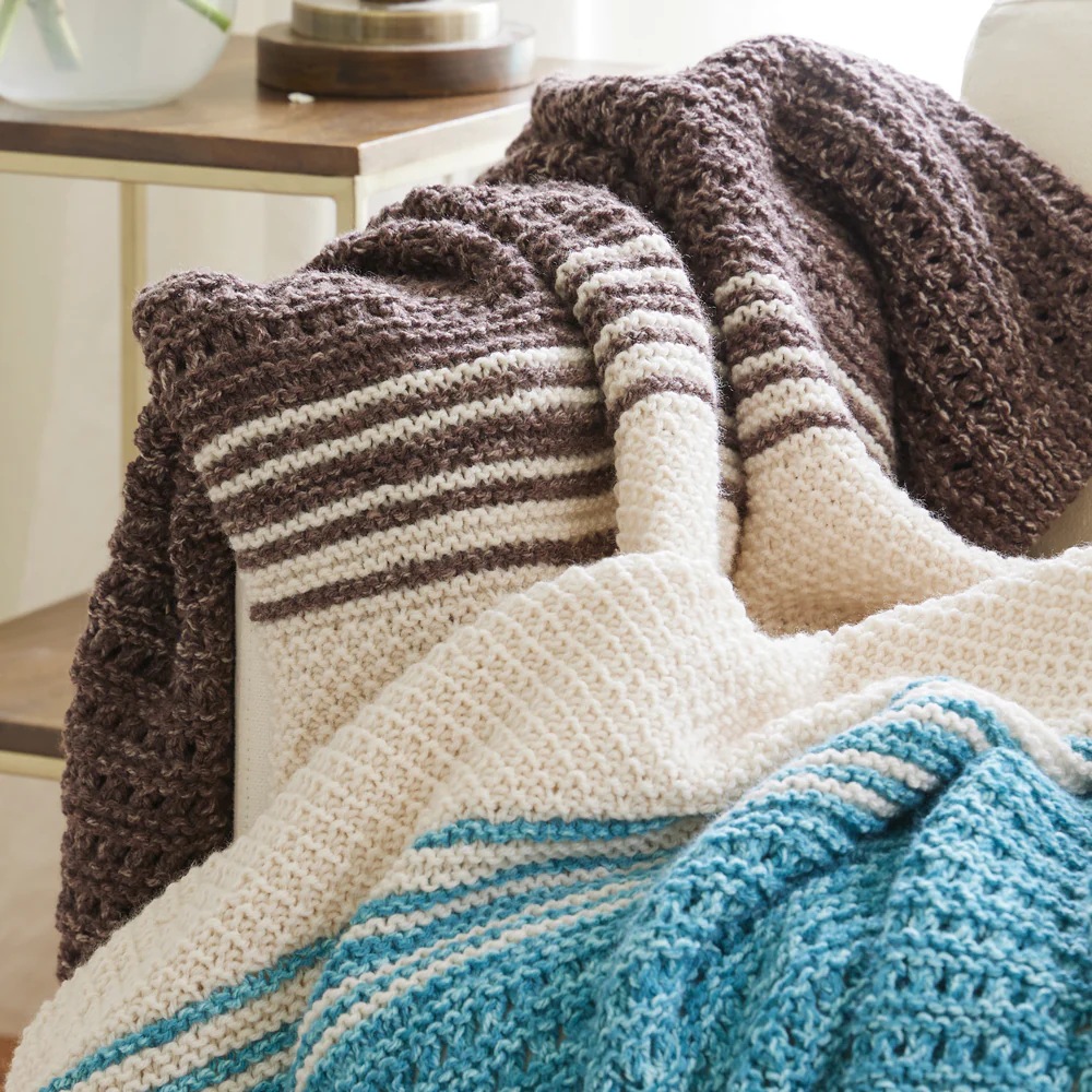 Land and Sea Knit Blanket Pattern - Image 2