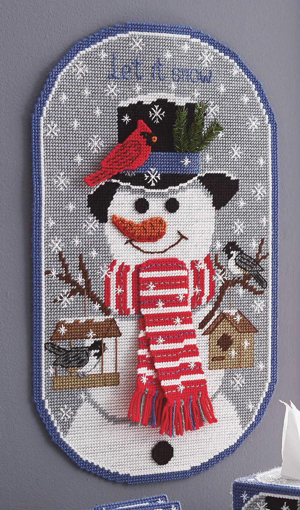 Let It Snow Plastic Canvas Ensemble - Image 2