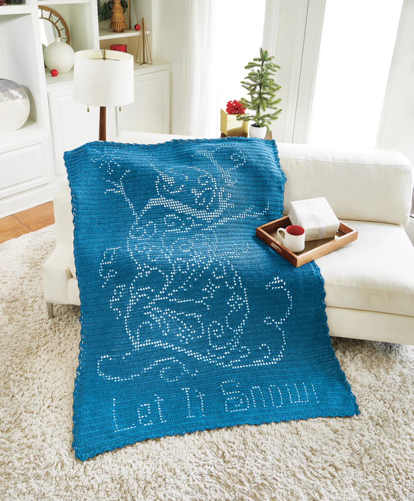 Let It Snow Throw - Image 2