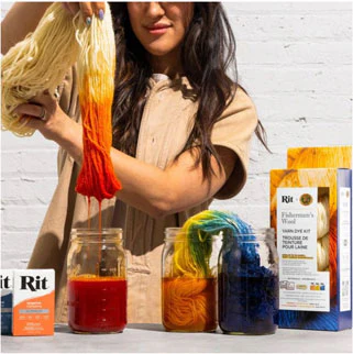 Lion Brand Fisherman's Wool Yarn Dye Kit - Image 4