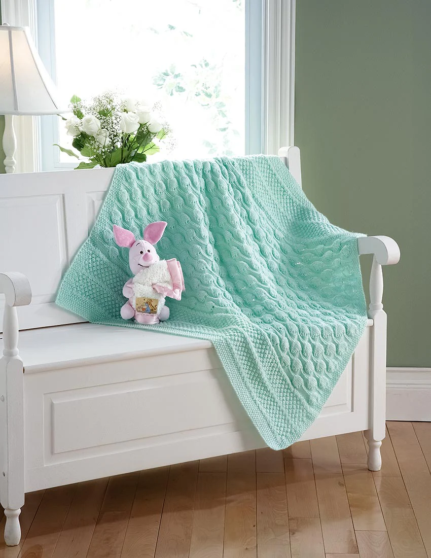 Little Blossoms Baby Blanket Pattern
