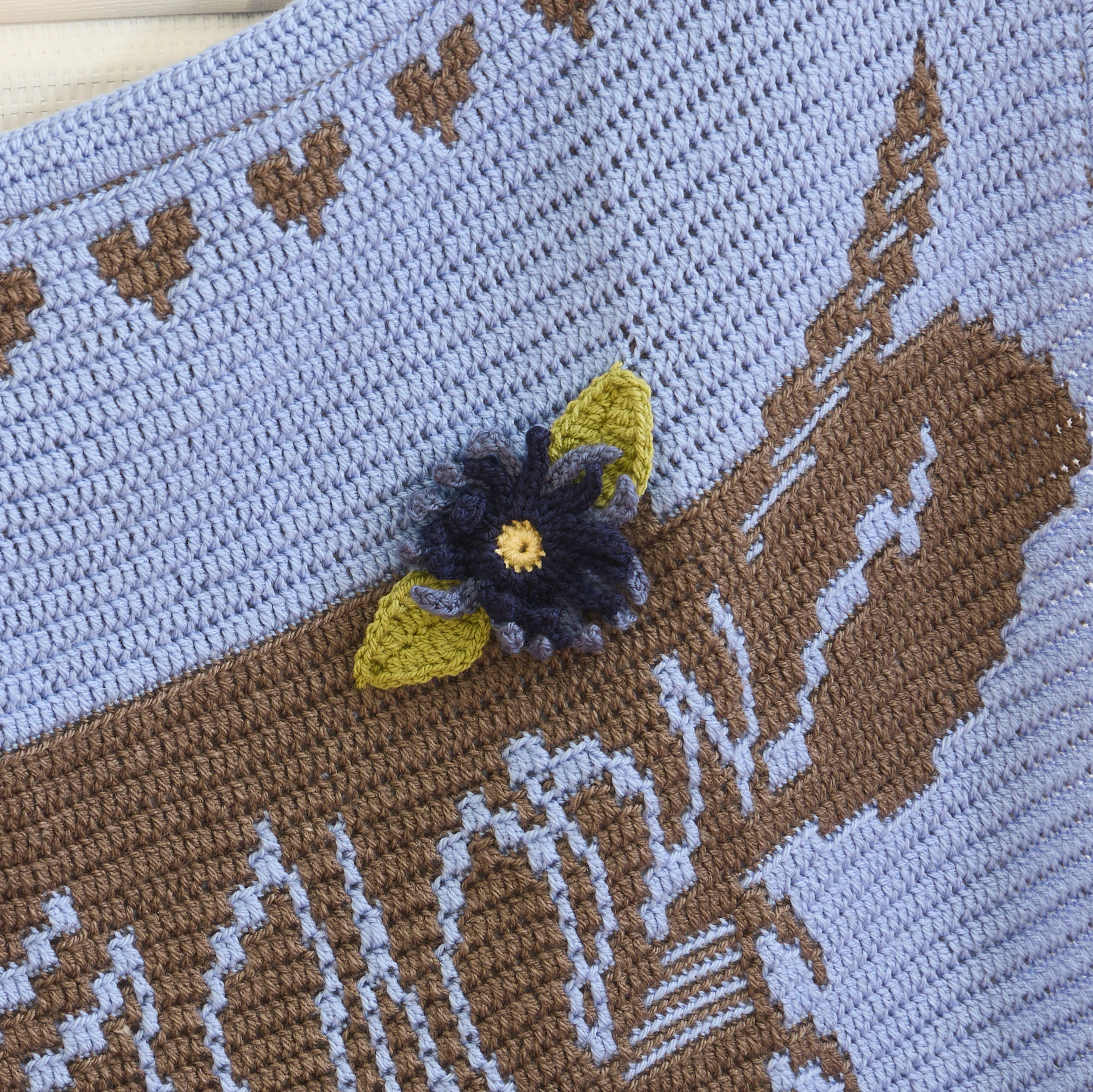 Little Highland Wonder Crochet Baby Blanket - Image 9