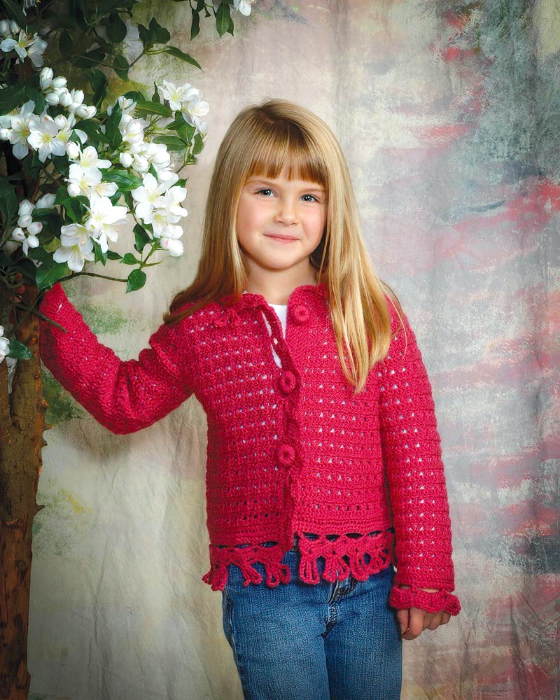 Loops and Lace Cardigan Pattern