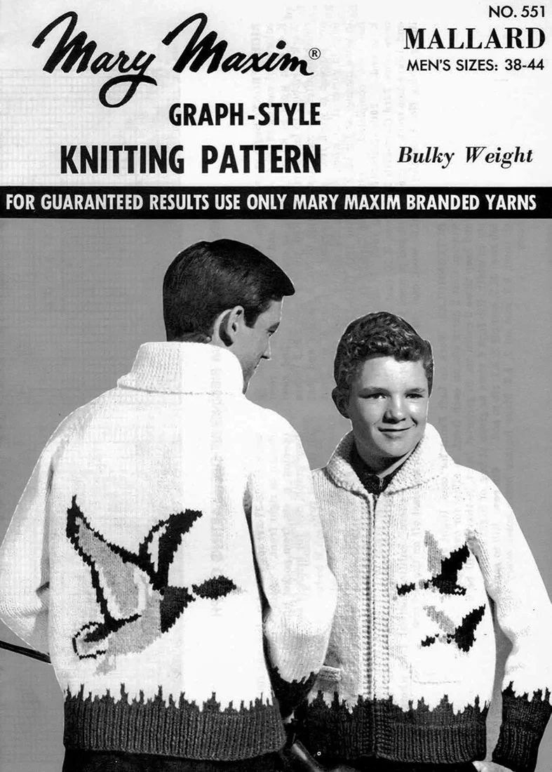 Mallard Cardigan Pattern - Image 2
