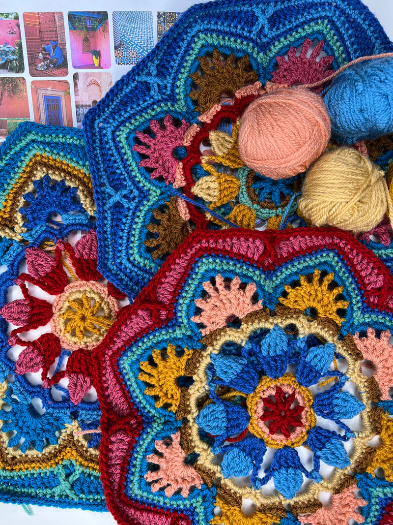 Marrakesh Persian Tiles Throw - Image 4