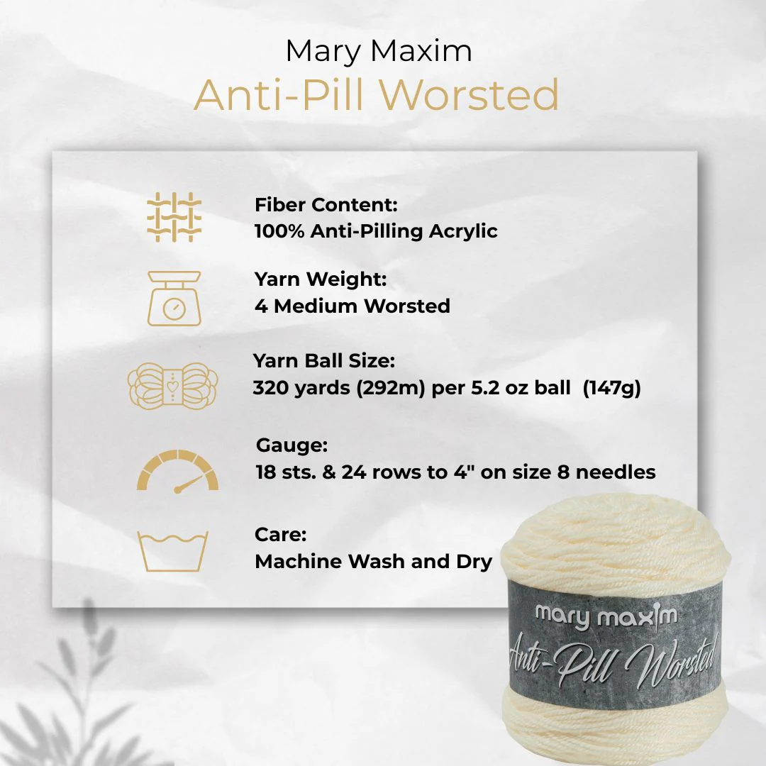 Mary Maxim Anti-Pill Worsted Yarn - Image 24