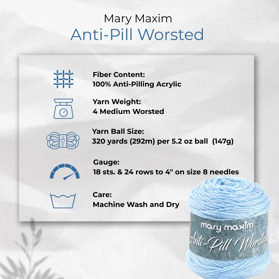 Mary Maxim Anti-Pill Worsted Yarn - Image 28