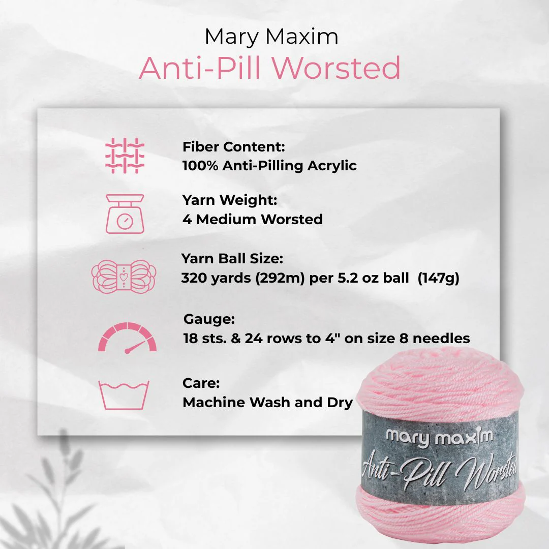 Mary Maxim Anti-Pill Worsted Yarn - Image 36