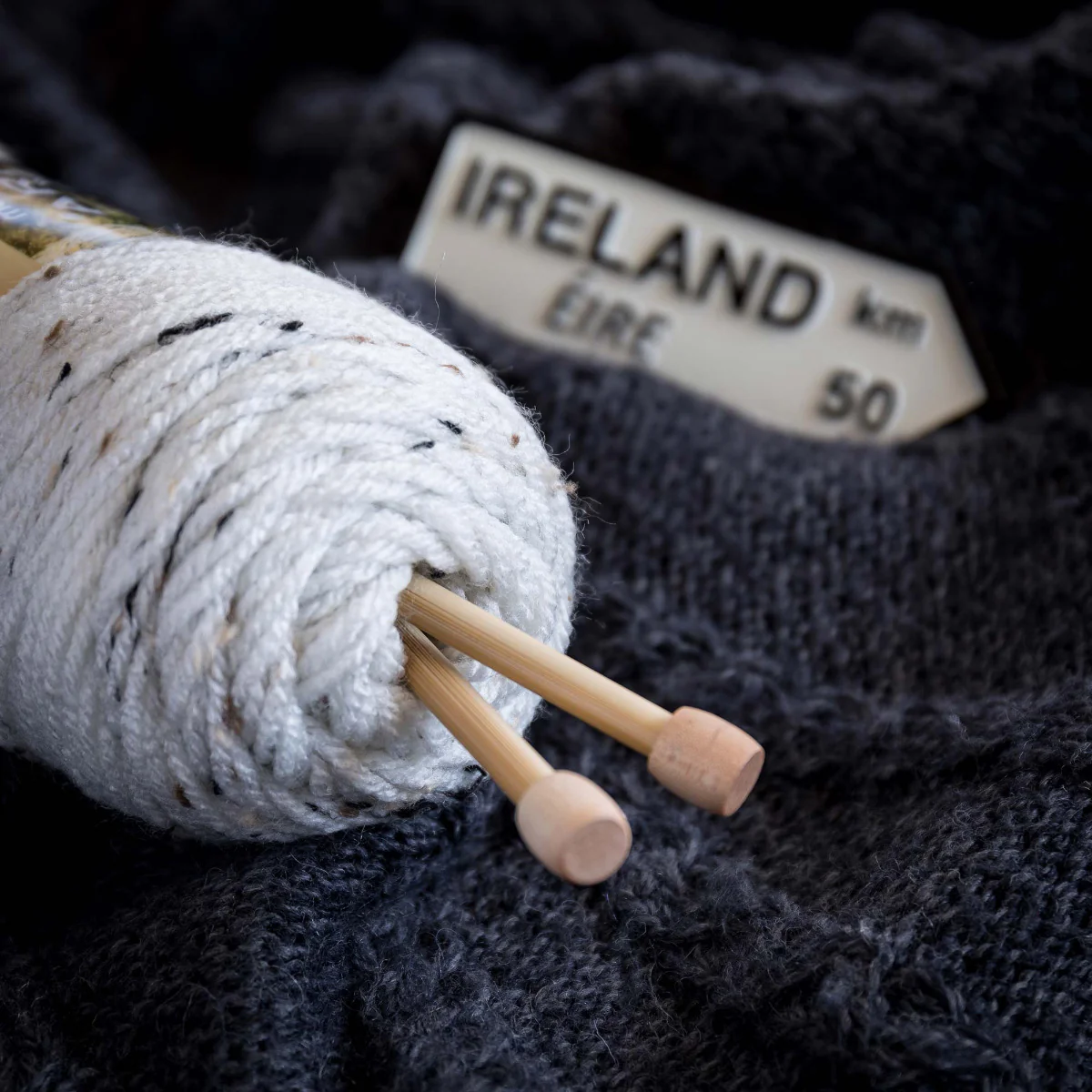 Mary Maxim Aran Irish Tweed Yarn - Image 4