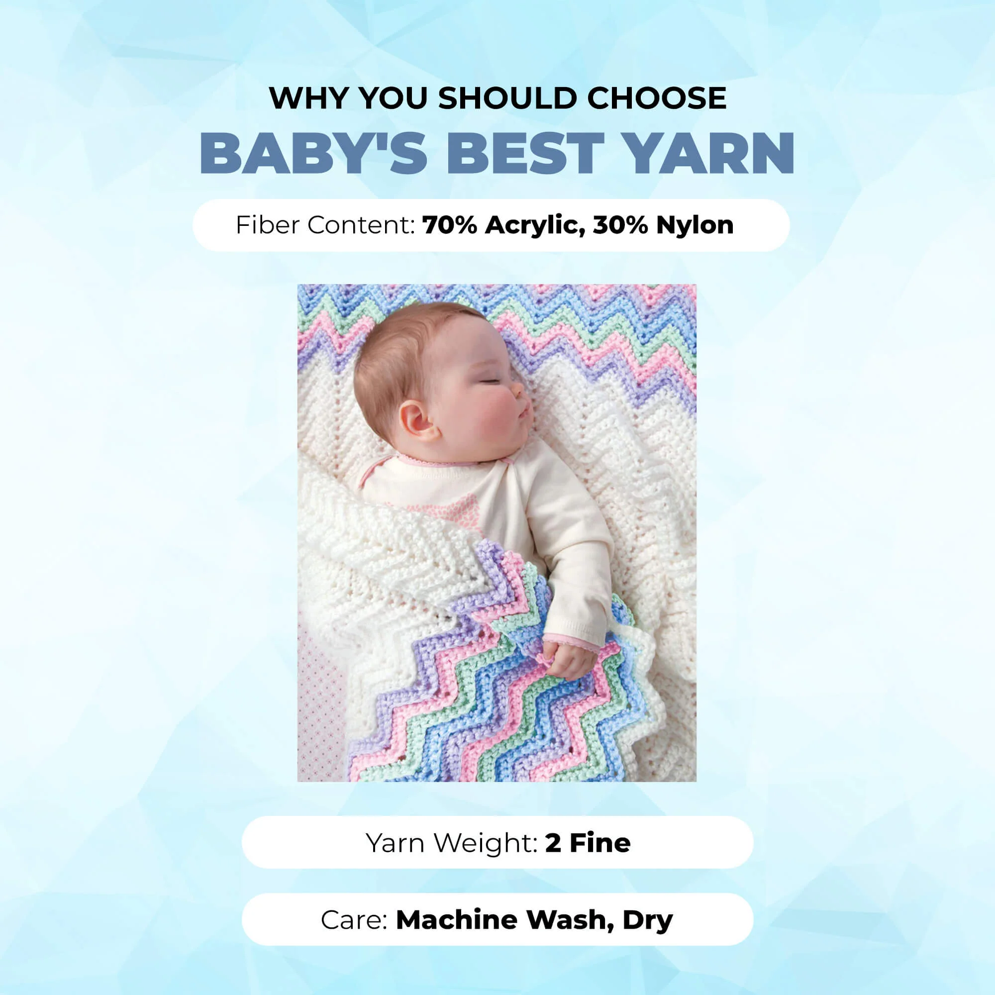 Mary Maxim Baby's Best Yarn - Image 24