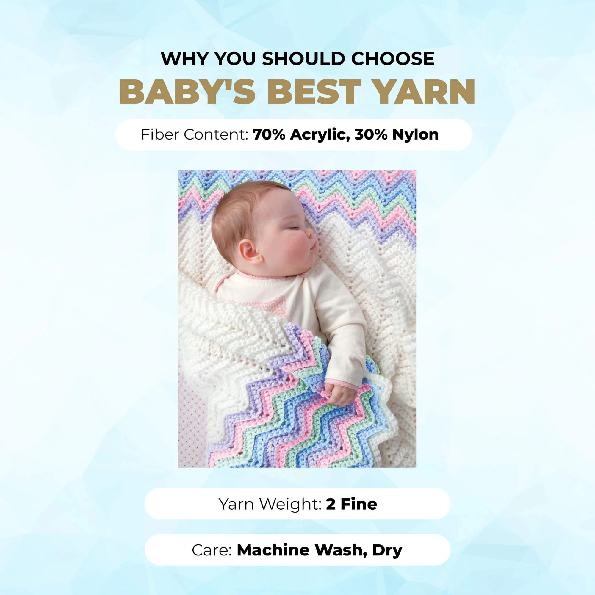 Mary Maxim Baby's Best Yarn - Image 32
