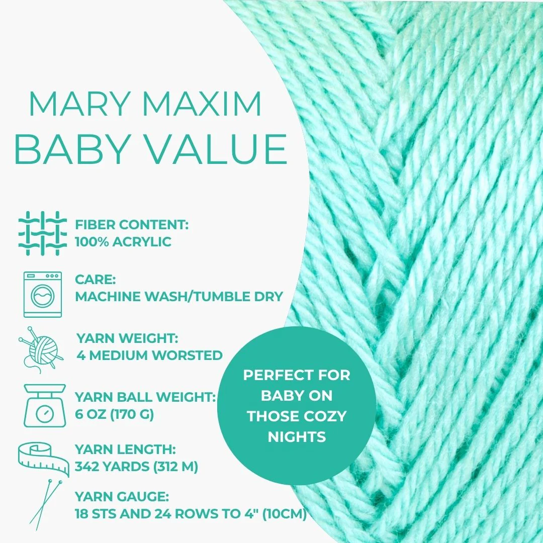 Mary Maxim Baby Value Yarn - Image 12