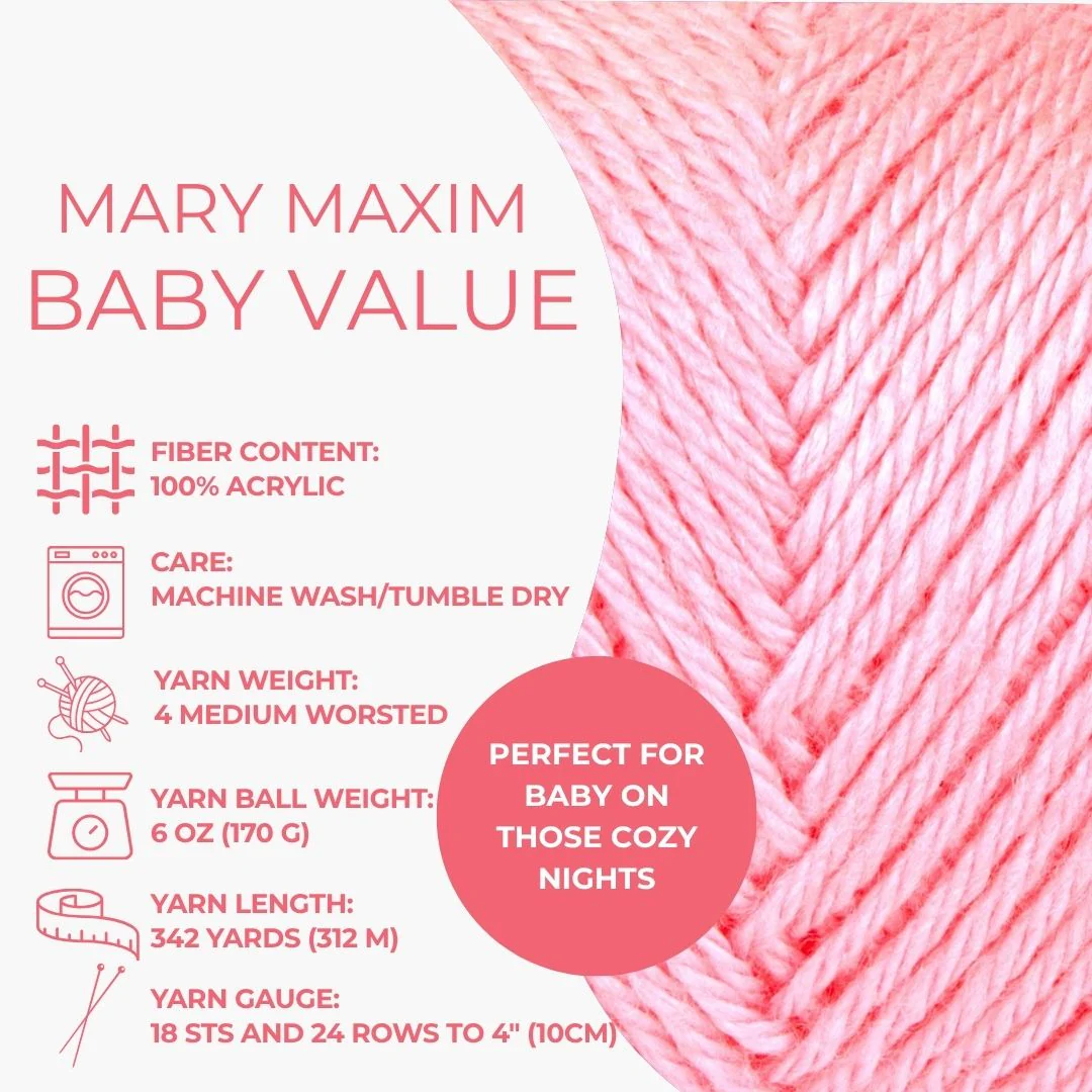 Mary Maxim Baby Value Yarn - Image 19