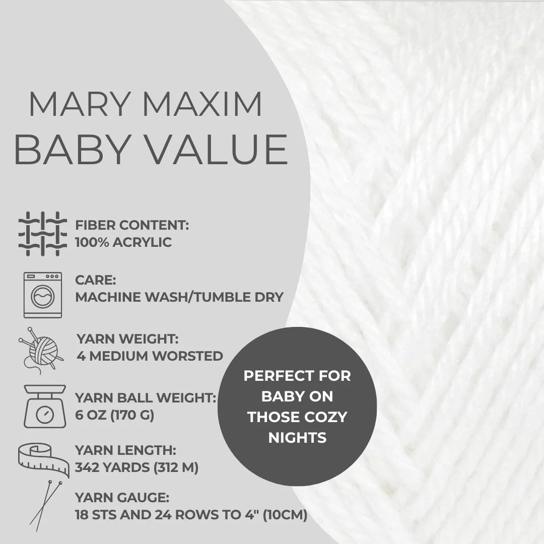 Mary Maxim Baby Value Yarn - Image 22