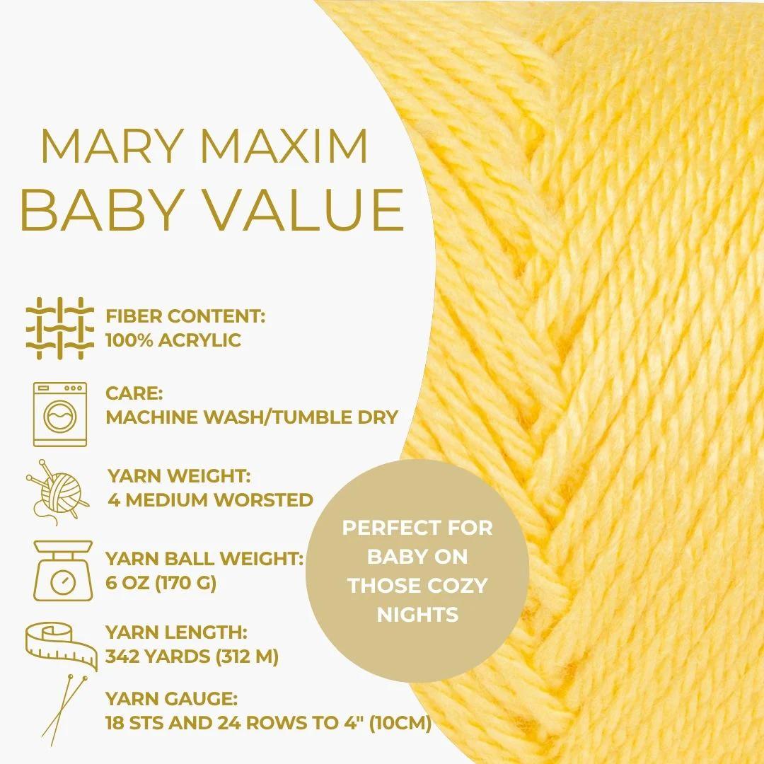 Mary Maxim Baby Value Yarn - Image 25