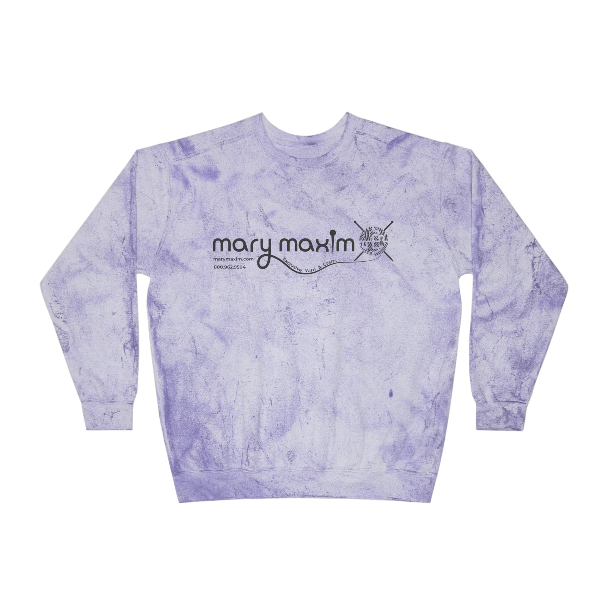Mary Maxim Color Blast Crewneck Sweatshirt - Unisex - Image 3