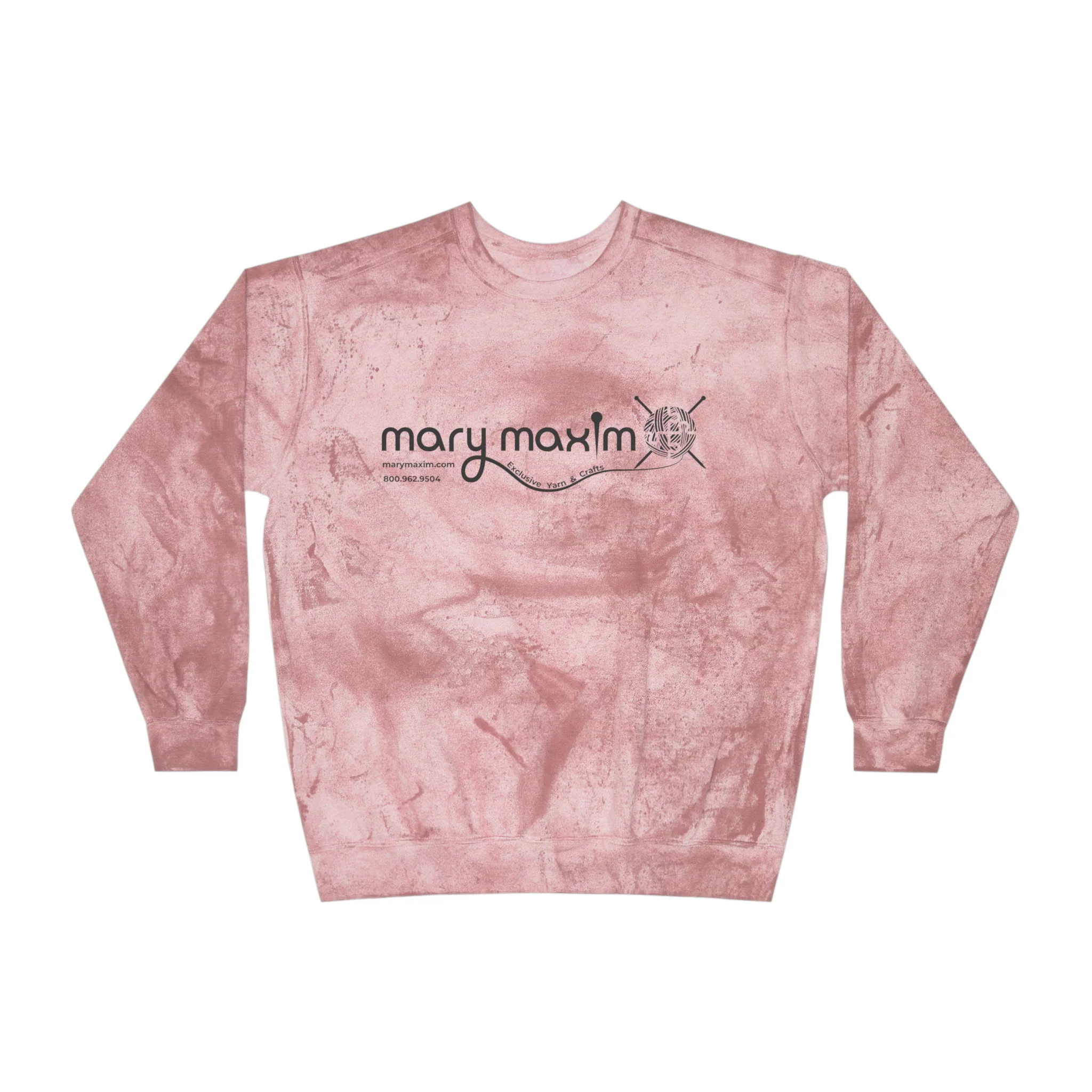 Mary Maxim Color Blast Crewneck Sweatshirt - Unisex - Image 4