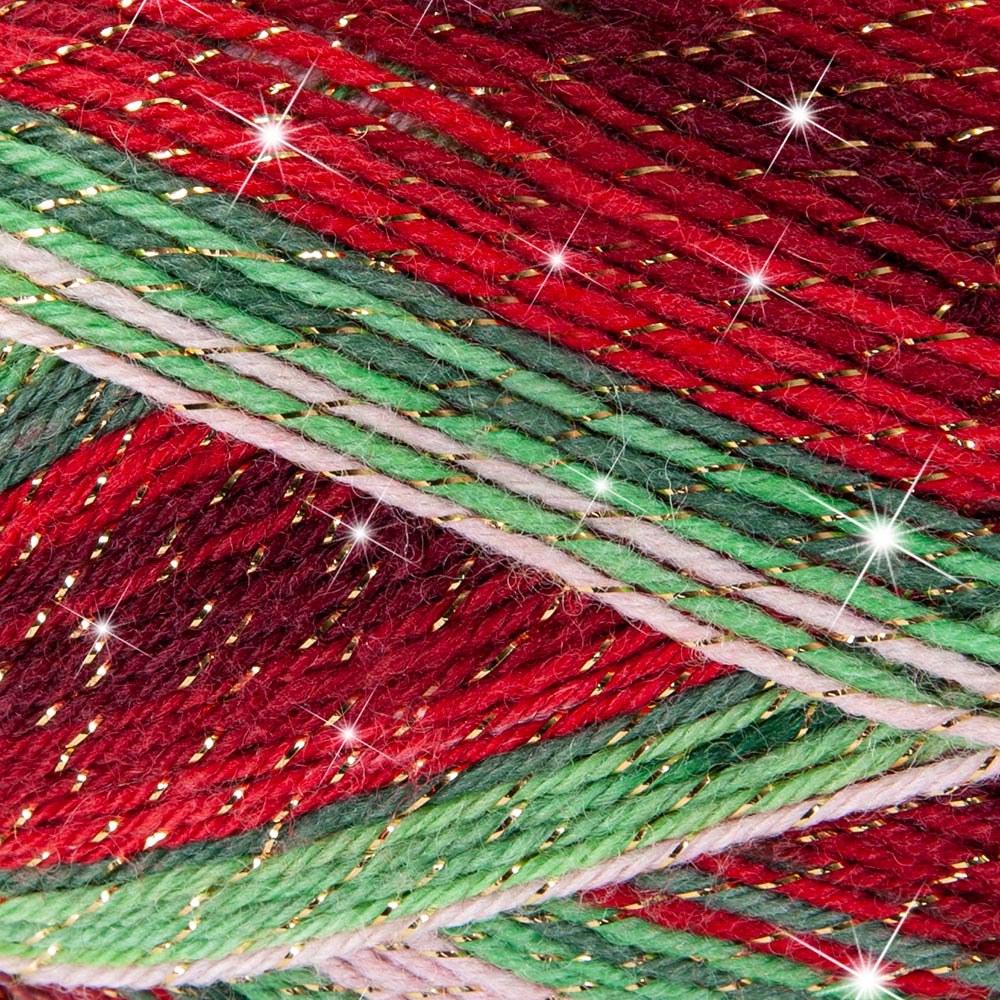 Mary Maxim Festive Feet Sock Yarn - Image 3