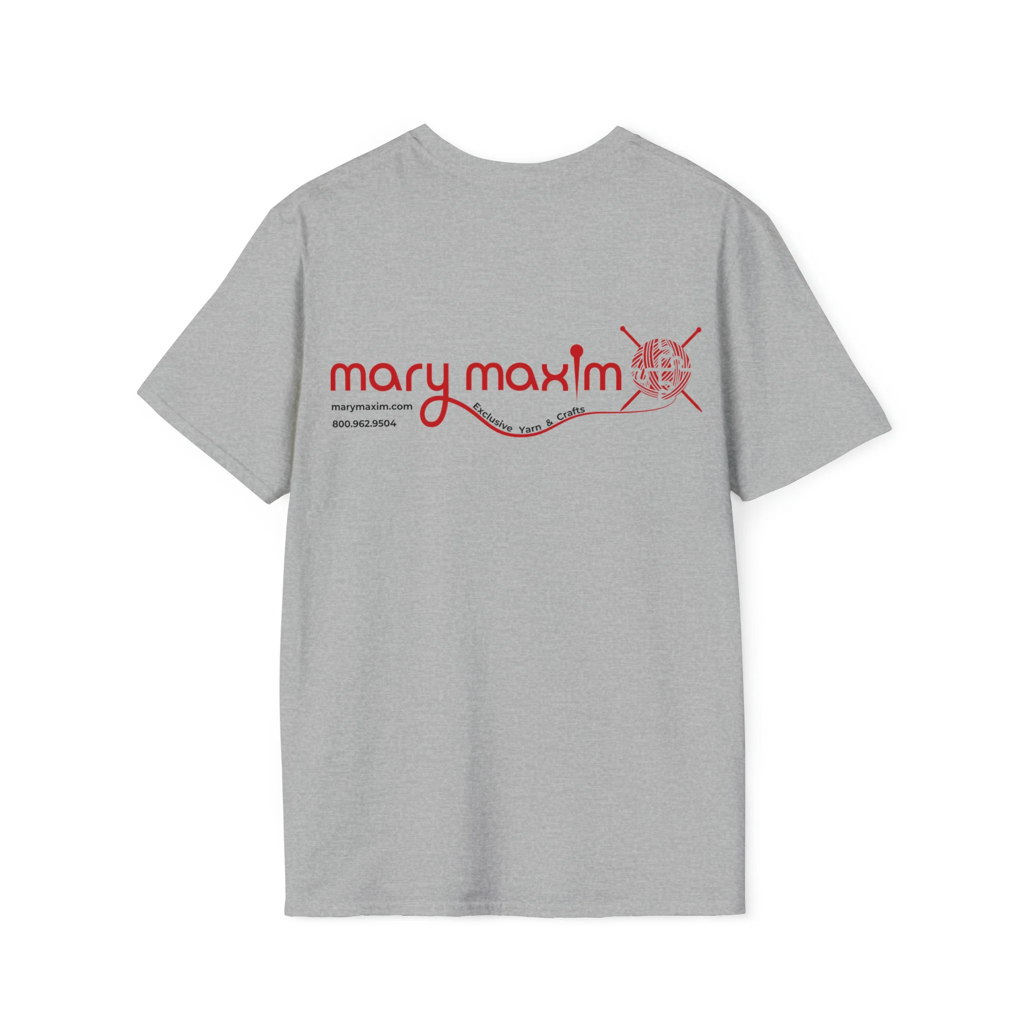 Mary Maxim Front and Back Softstyle T-Shirt - Unisex - Image 14