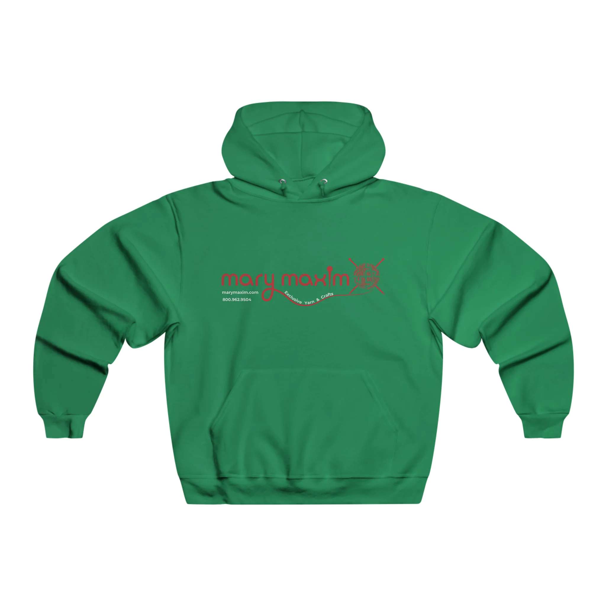 Mary Maxim Hoodie - Red Logo - Unisex - Image 4