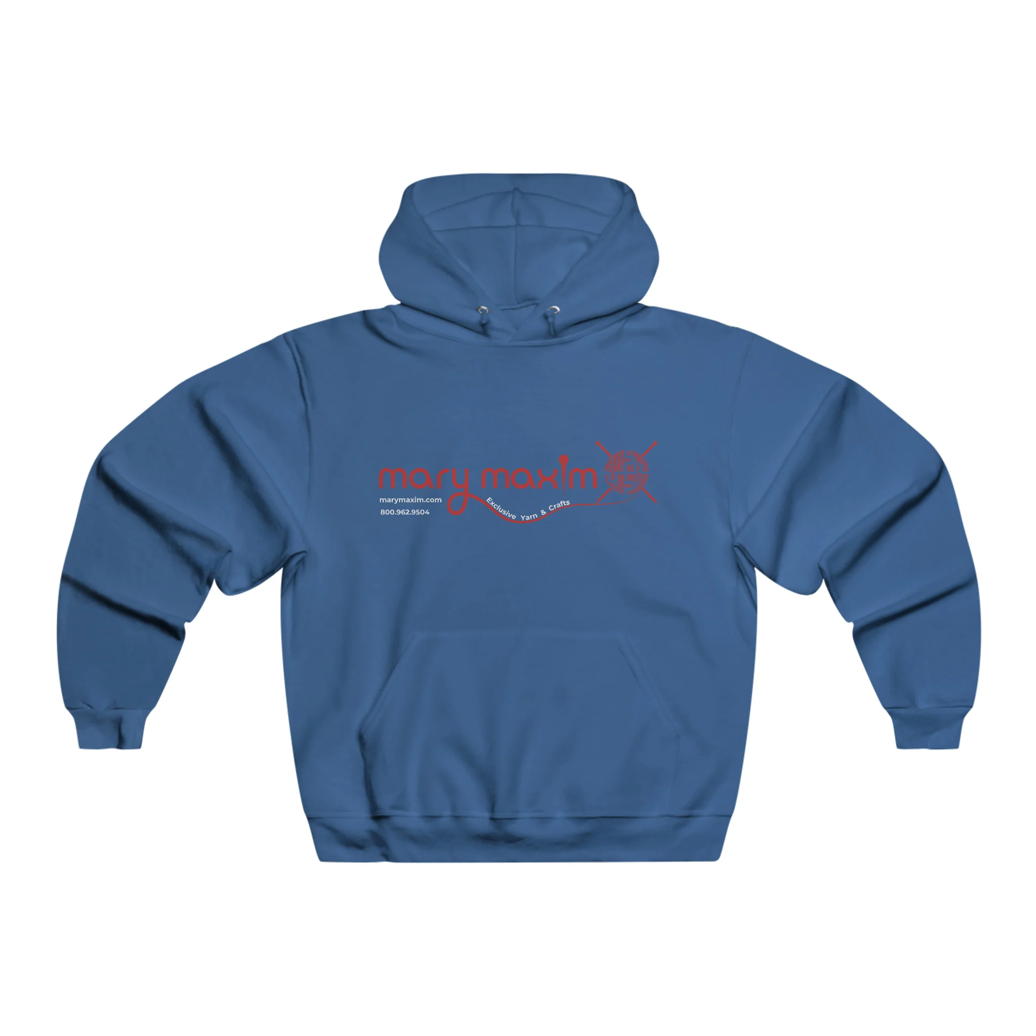 Mary Maxim Hoodie - Red Logo - Unisex - Image 5