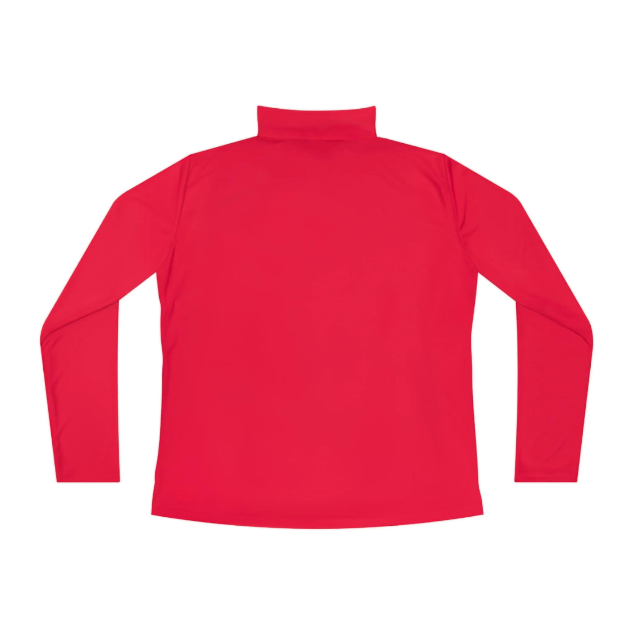 Ladies Mary Maxim Quarter-Zip Pullover - White & Black Logo - Image 19