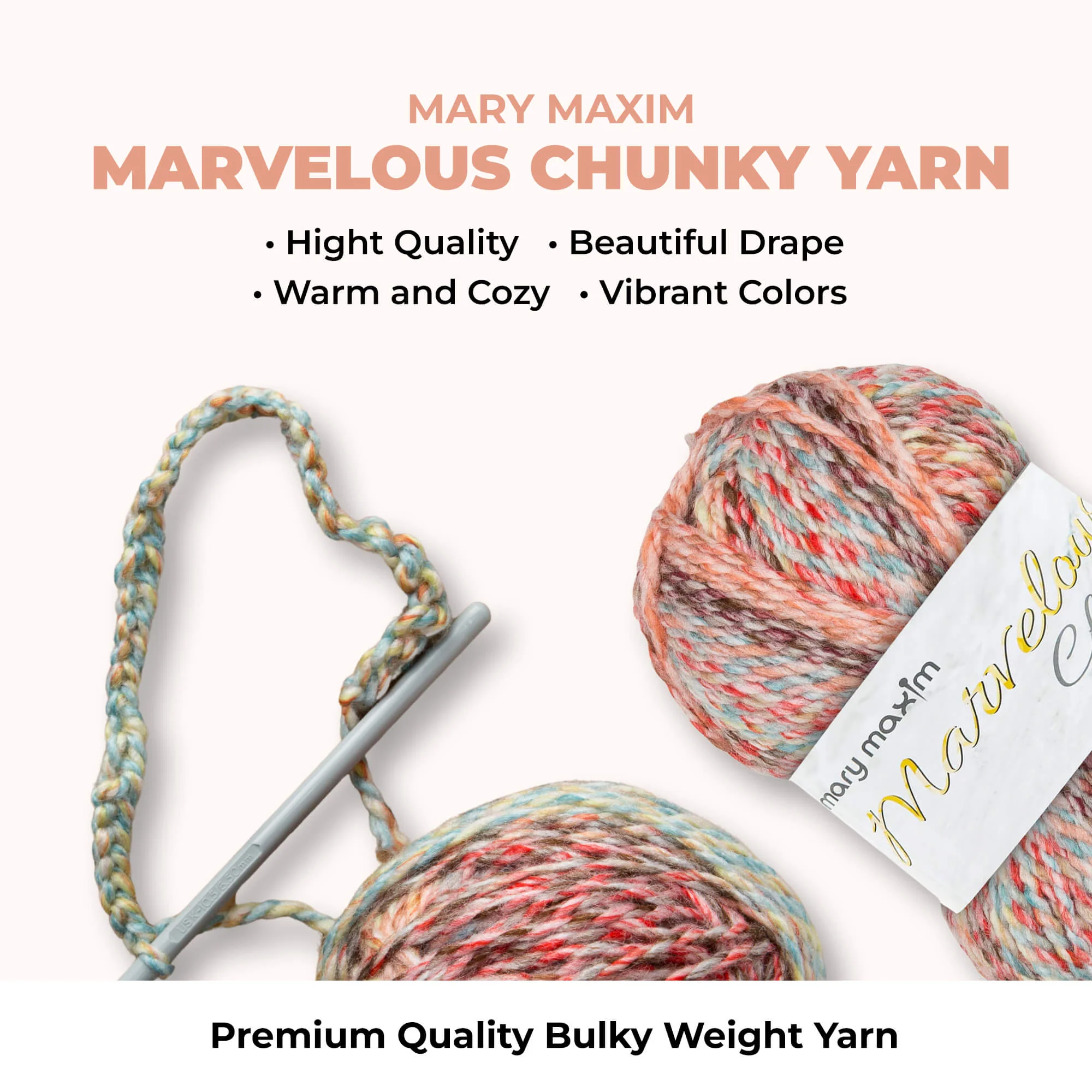 Mary Maxim Marvelous Chunky Yarn - Image 80