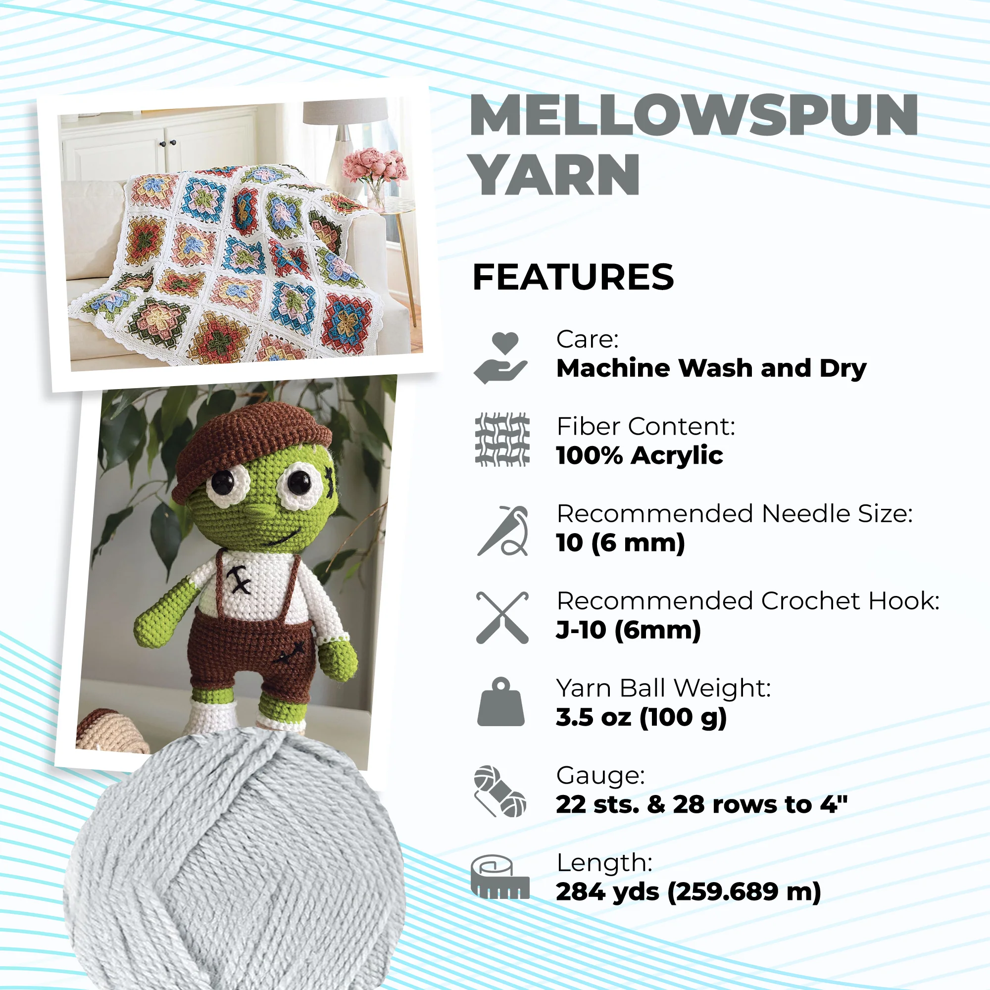 Mary Maxim Mellowspun DK Yarn - Image 101