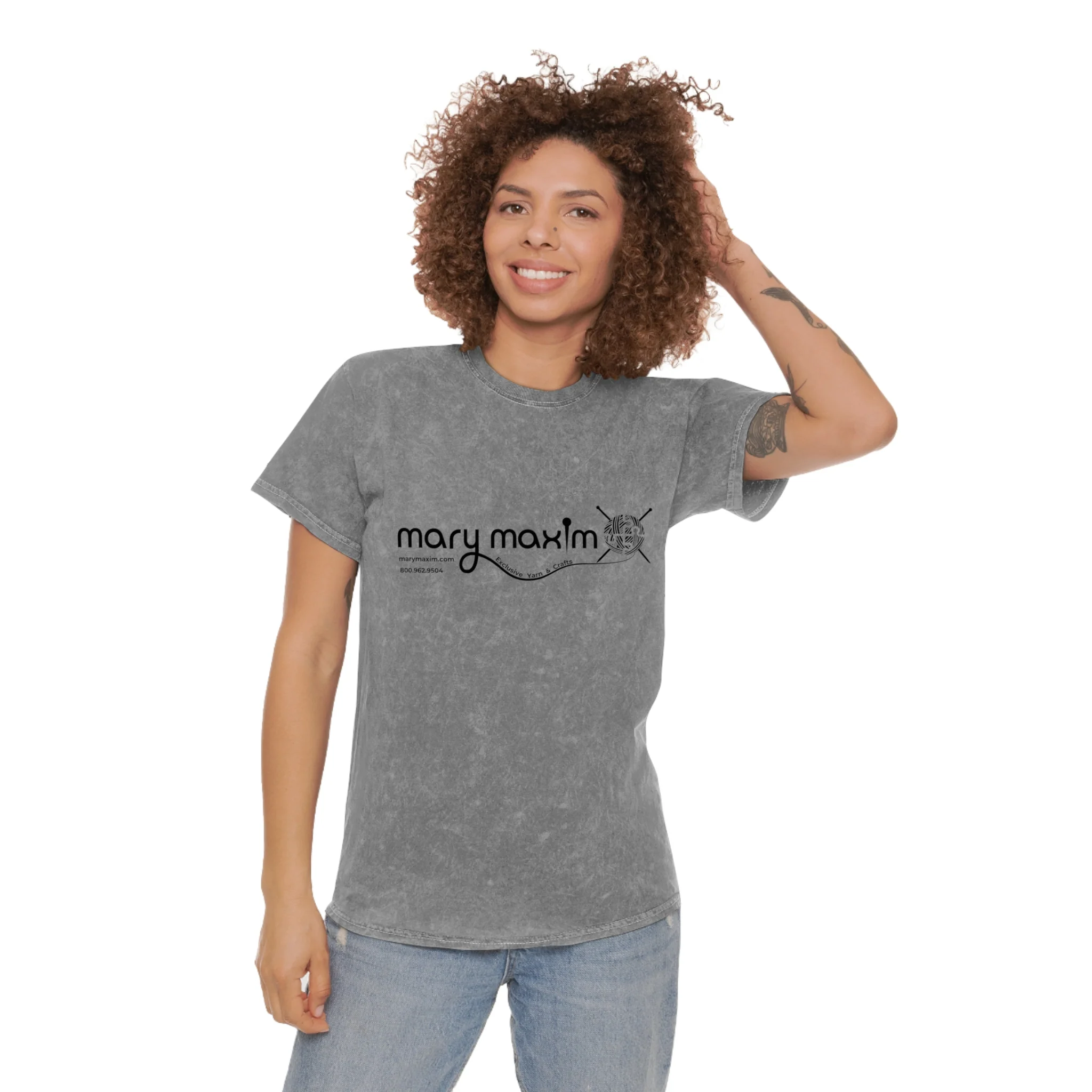 Mary Maxim Mineral Wash T-Shirt - Unisex - Image 13
