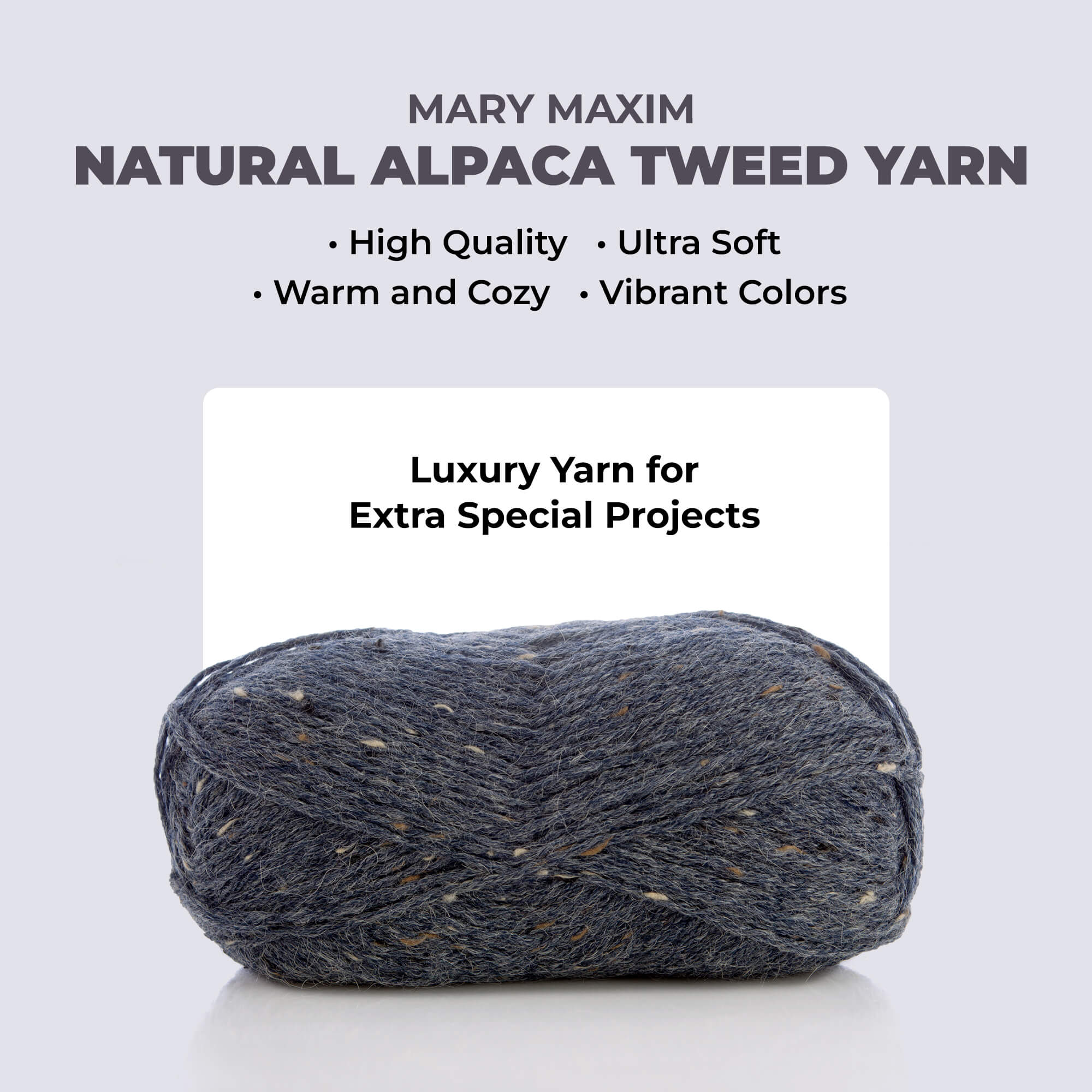 Mary Maxim Natural Alpaca Tweed - Image 50