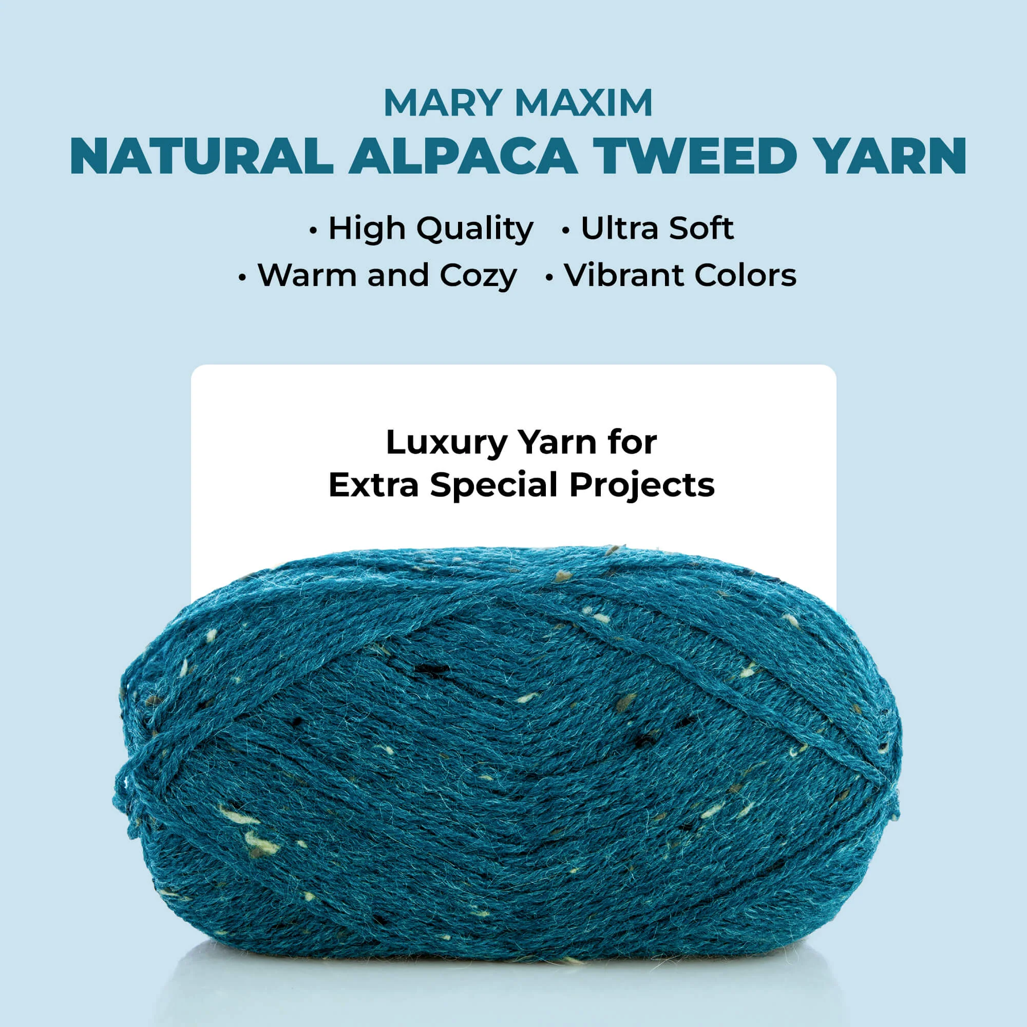 Mary Maxim Natural Alpaca Tweed - Image 56
