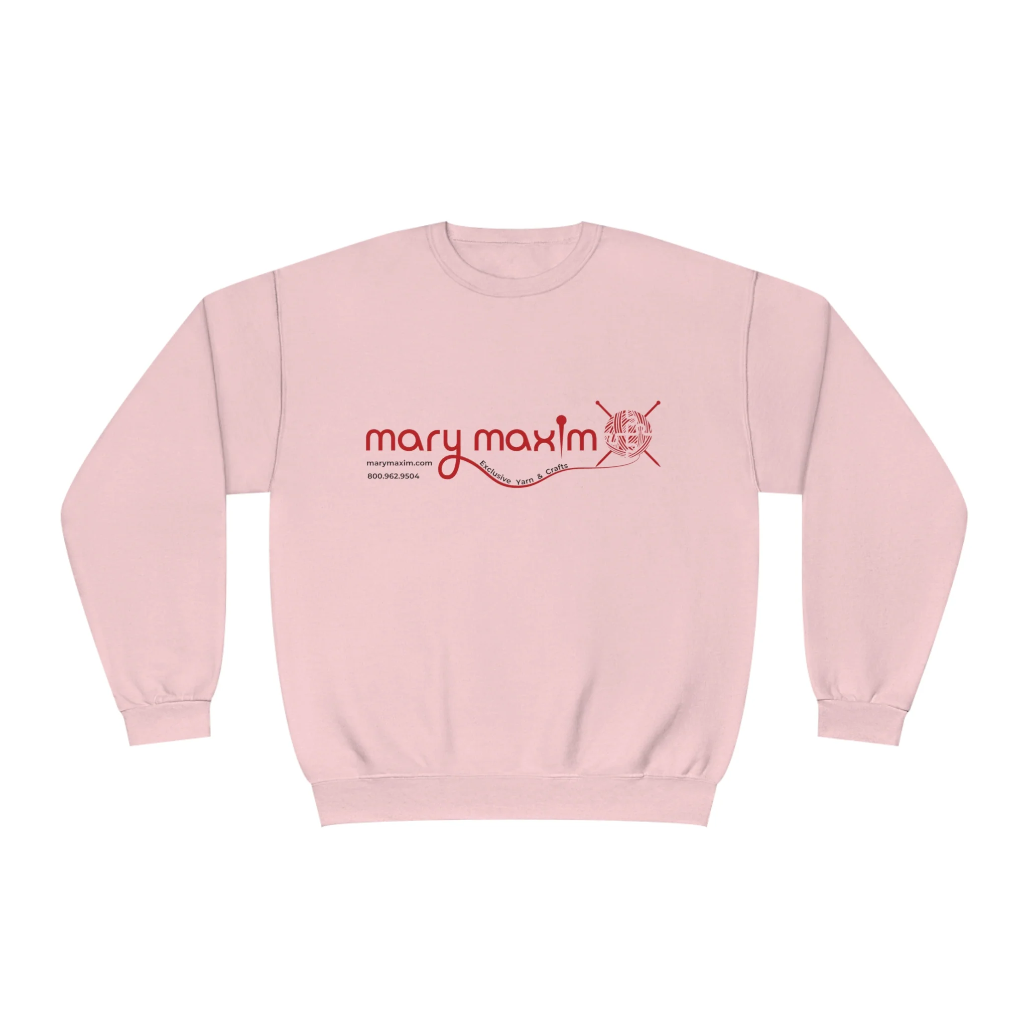 Mary Maxim Crewneck Sweatshirt - Red Logo - Unisex - Image 7