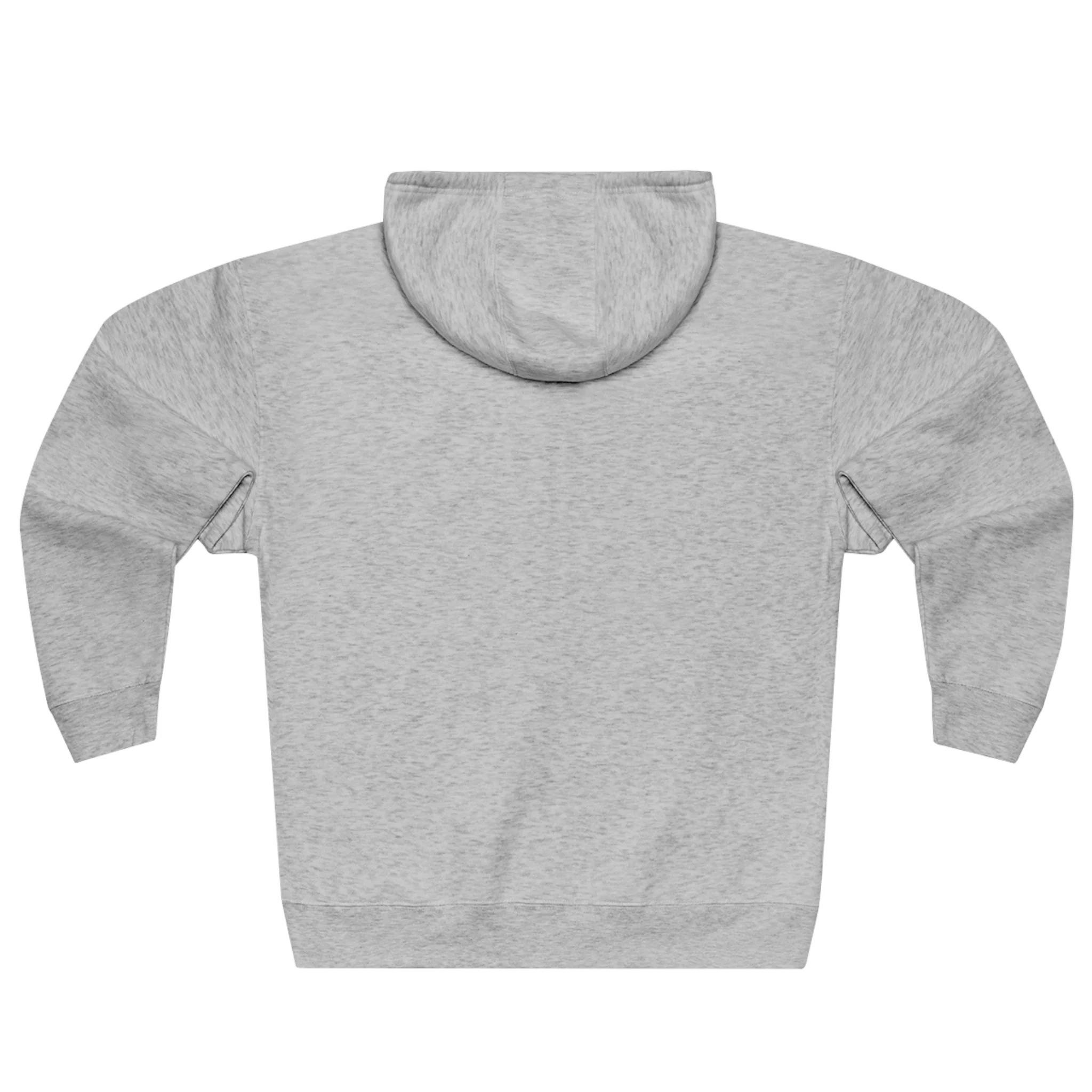 Mary Maxim Full Zip Hoodie - White & Black Logo - Unisex - Image 14