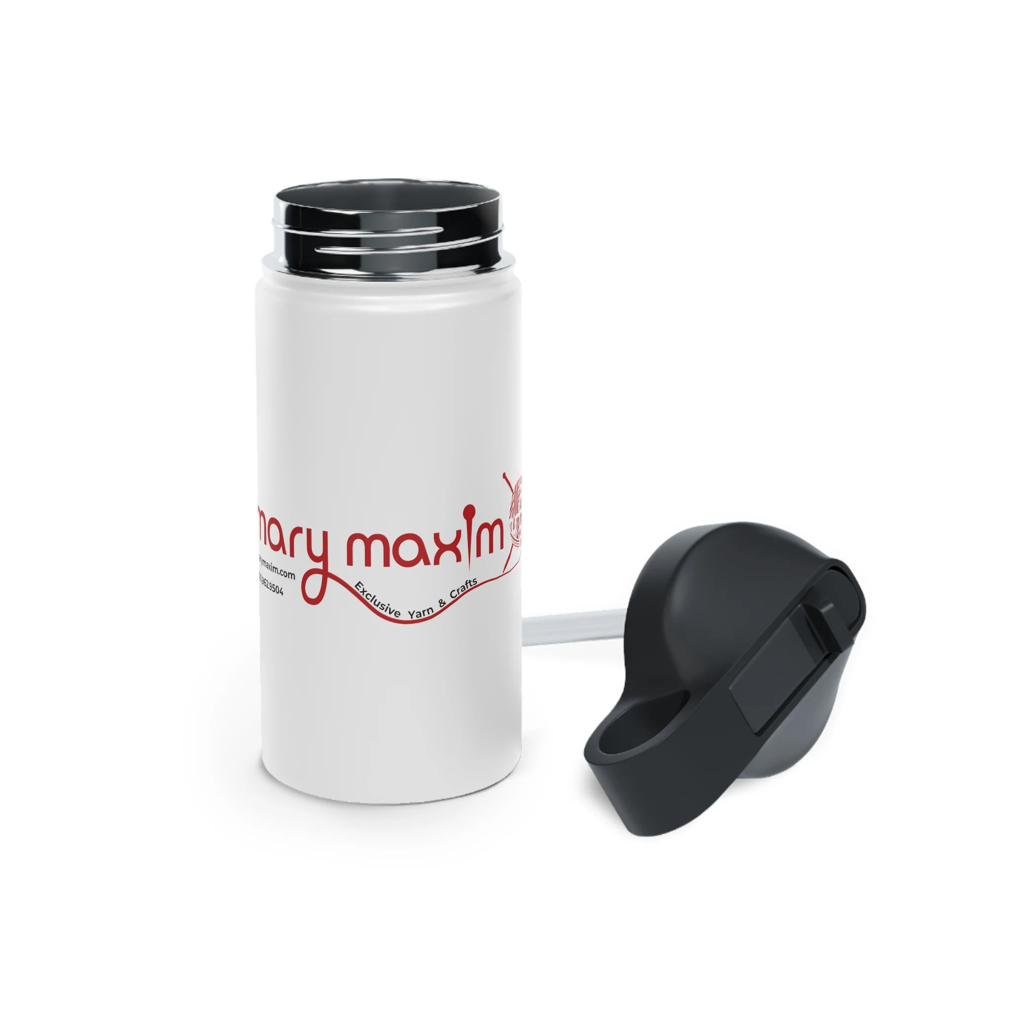 Mary Maxim Stainless Steel Water Bottle - Image 2