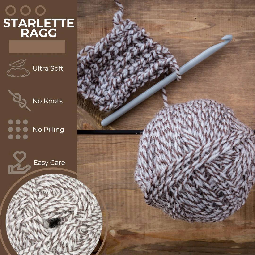 Mary Maxim Starlette Ragg Yarn - Image 22