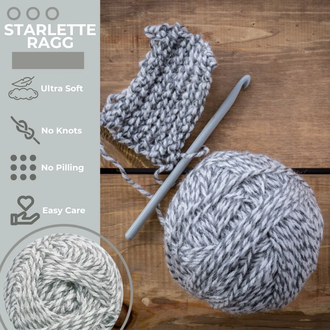 Mary Maxim Starlette Ragg Yarn - Image 23