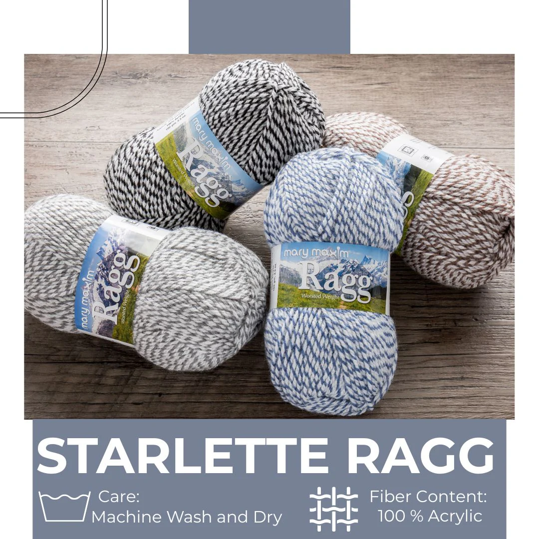 Mary Maxim Starlette Ragg Yarn - Image 30