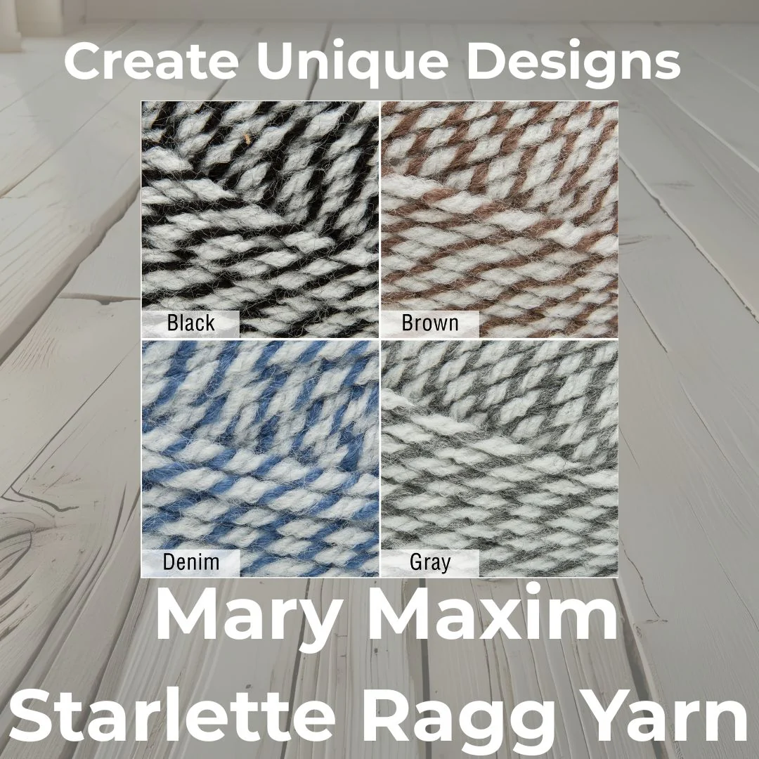Mary Maxim Starlette Ragg Yarn - Image 31
