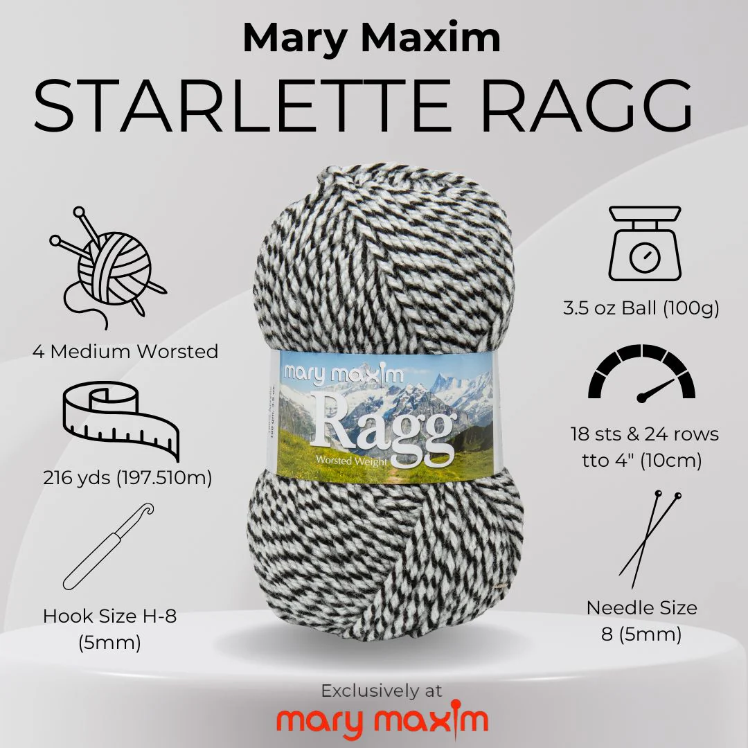Mary Maxim Starlette Ragg Yarn - Image 35