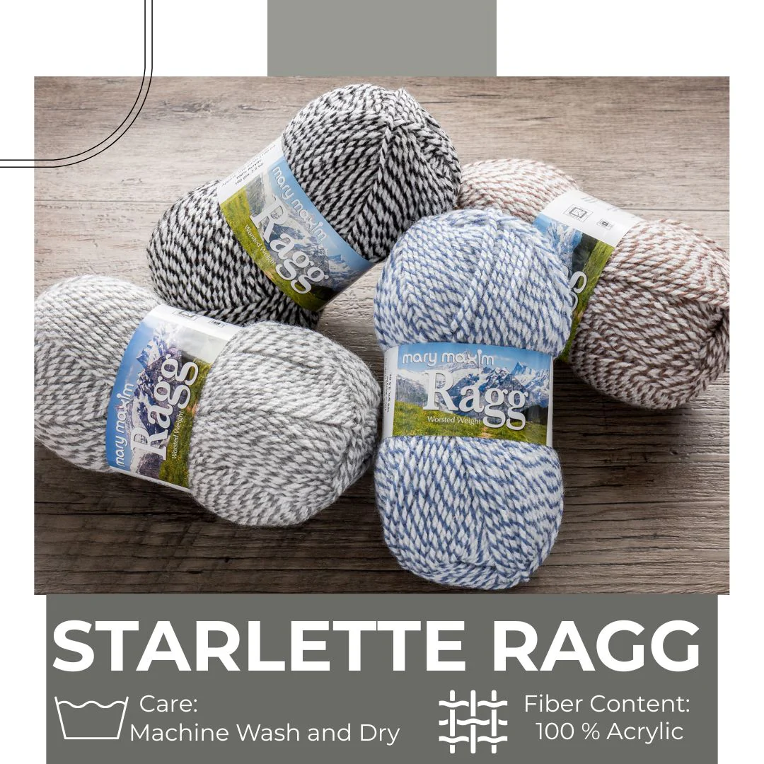 Mary Maxim Starlette Ragg Yarn - Image 36