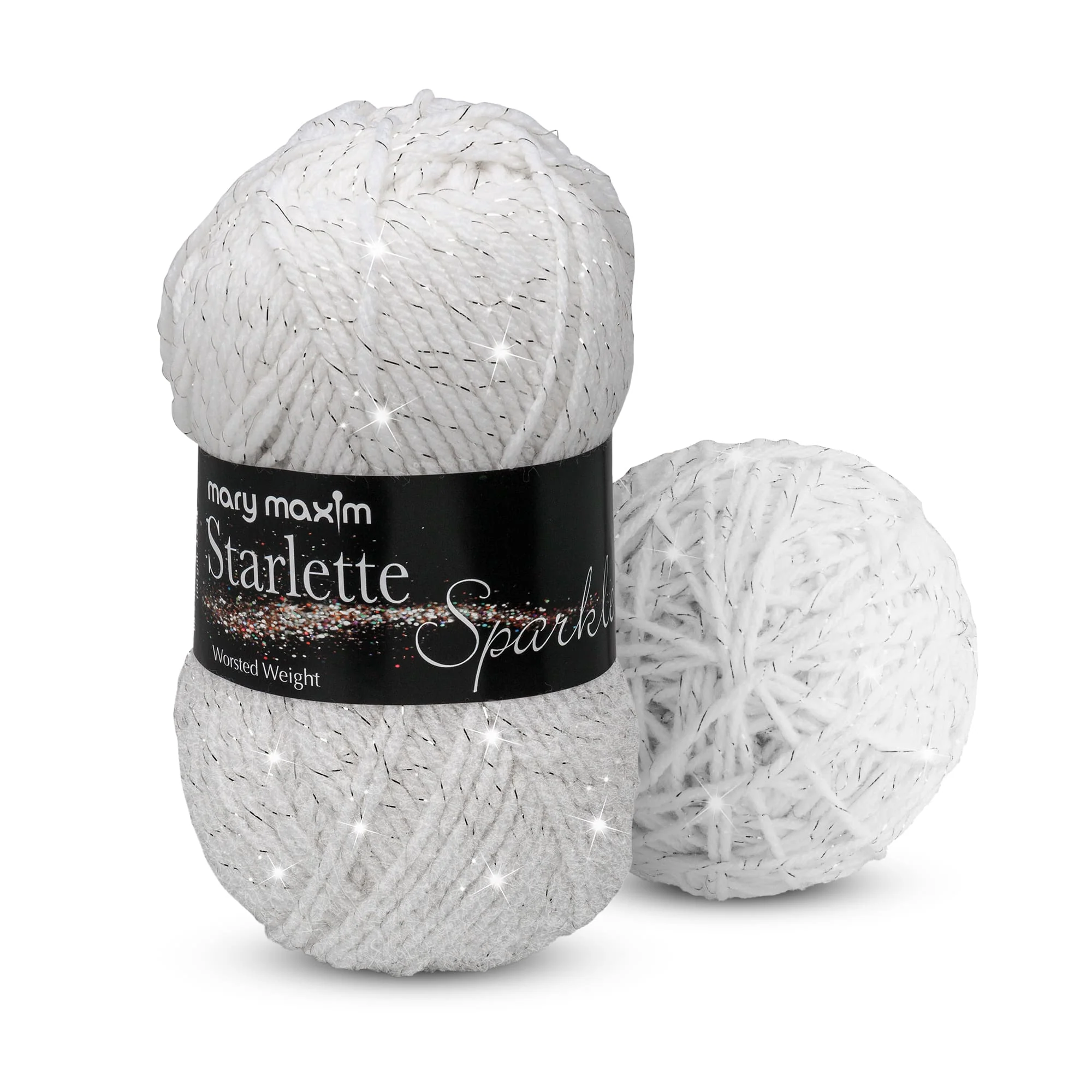 Mary Maxim Starlette Sparkle Yarn - Image 104