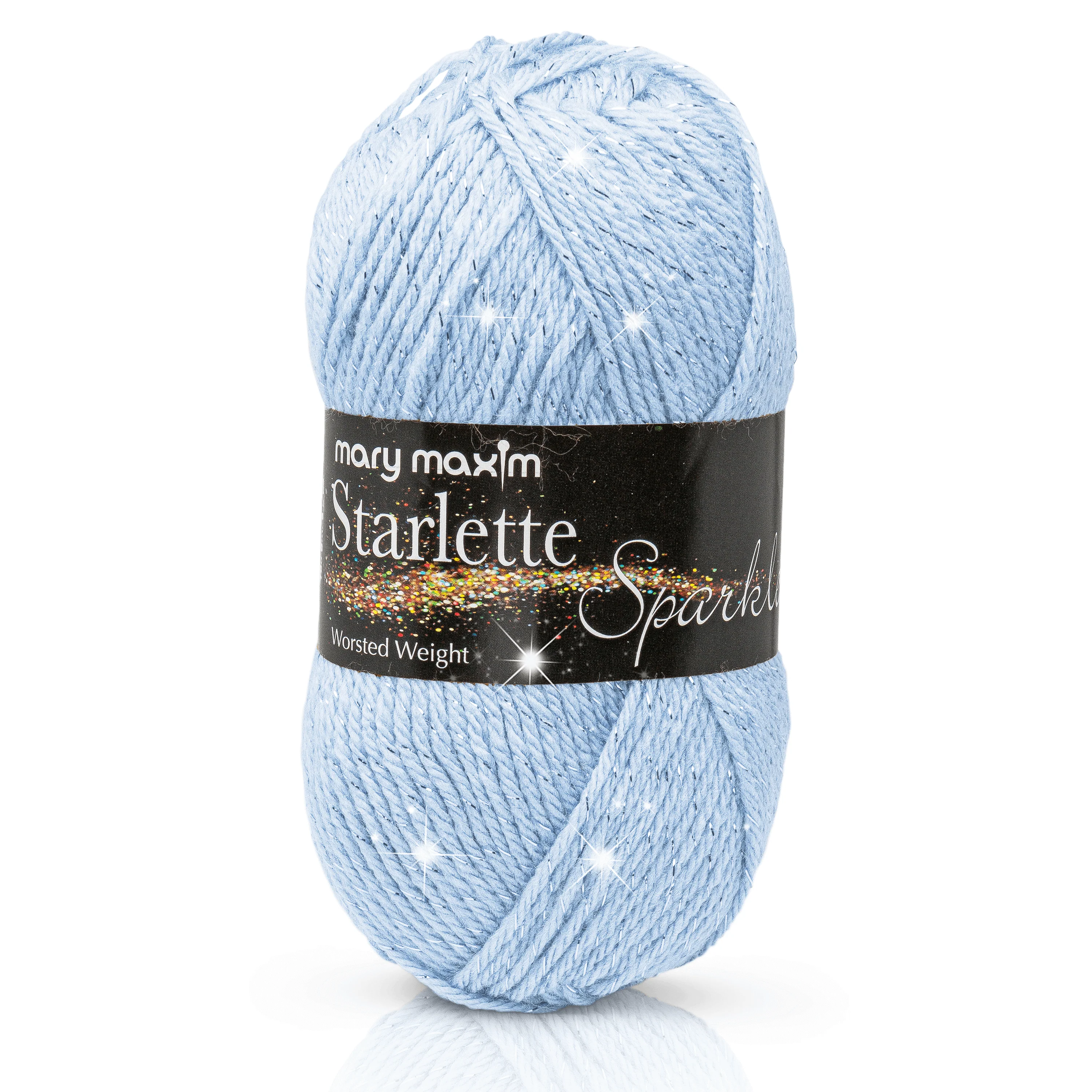 Mary Maxim Starlette Sparkle Yarn - Image 41