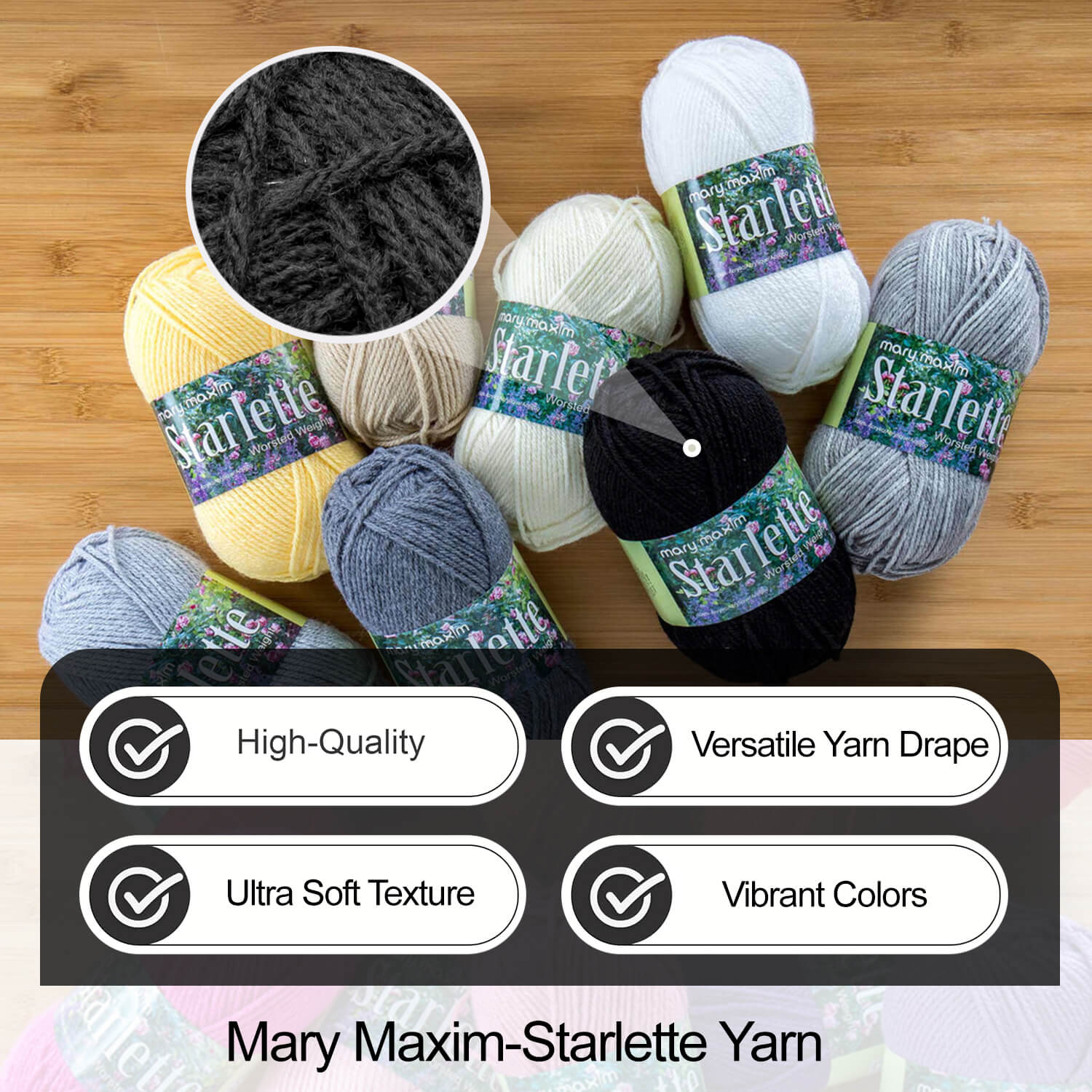 Mary Maxim Starlette Yarn - Image 102