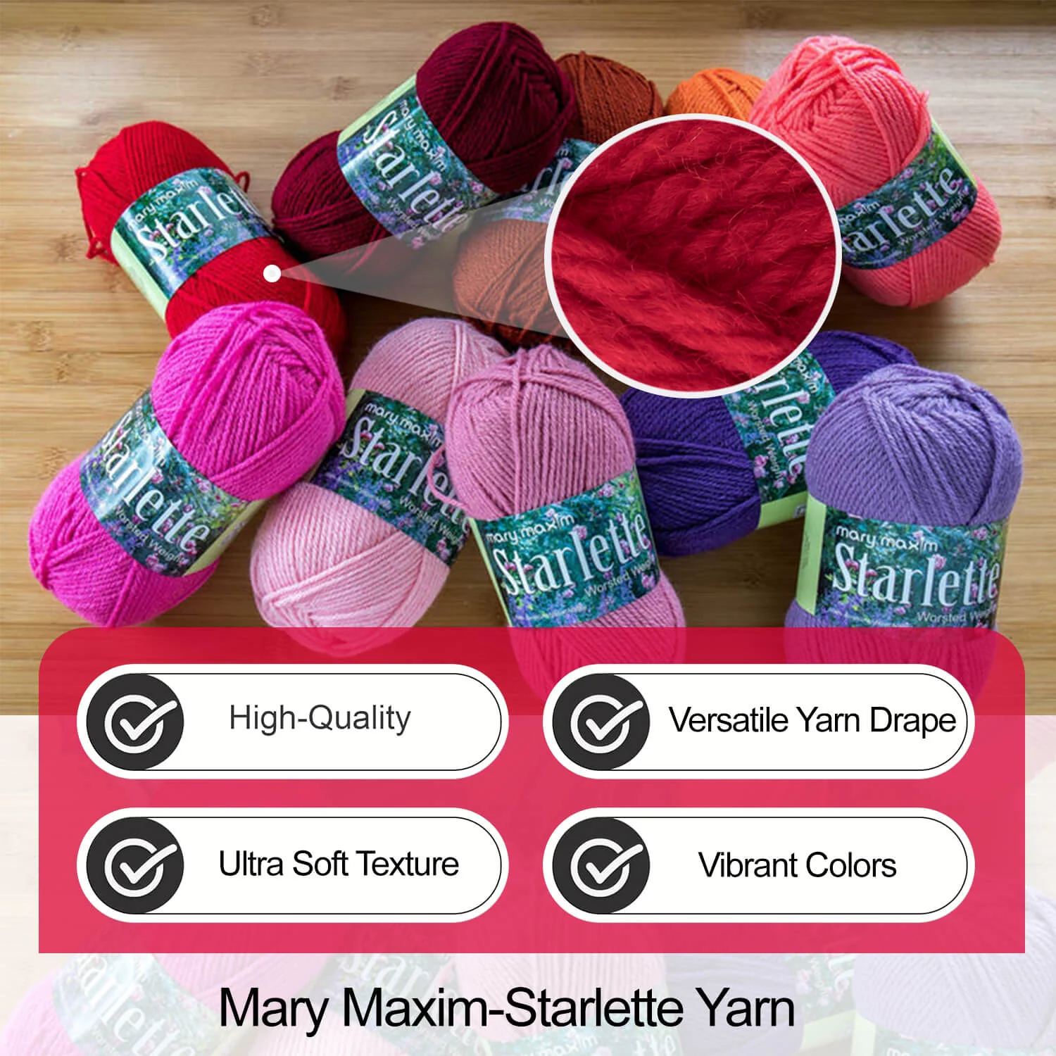 Mary Maxim Starlette Yarn - Image 107