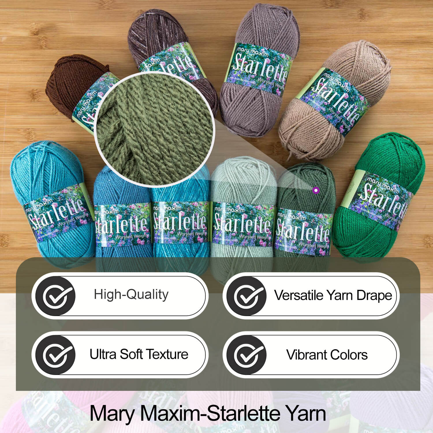 Mary Maxim Starlette Yarn - Image 108