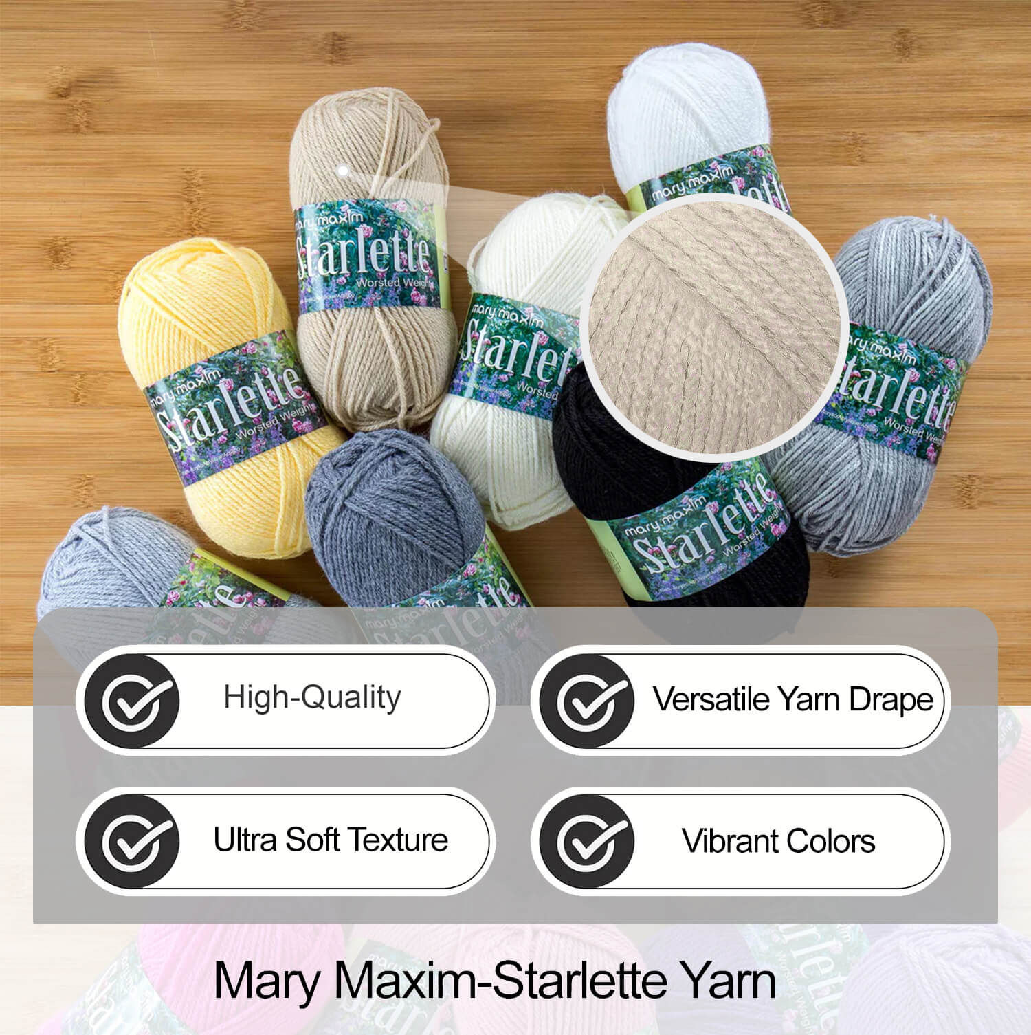 Mary Maxim Starlette Yarn - Image 113