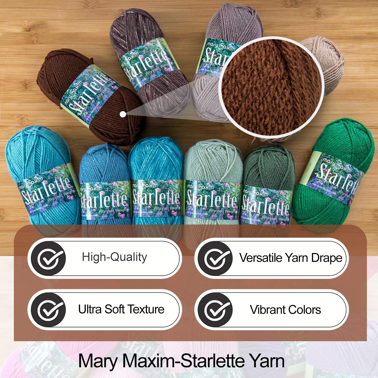 Mary Maxim Starlette Yarn - Image 118