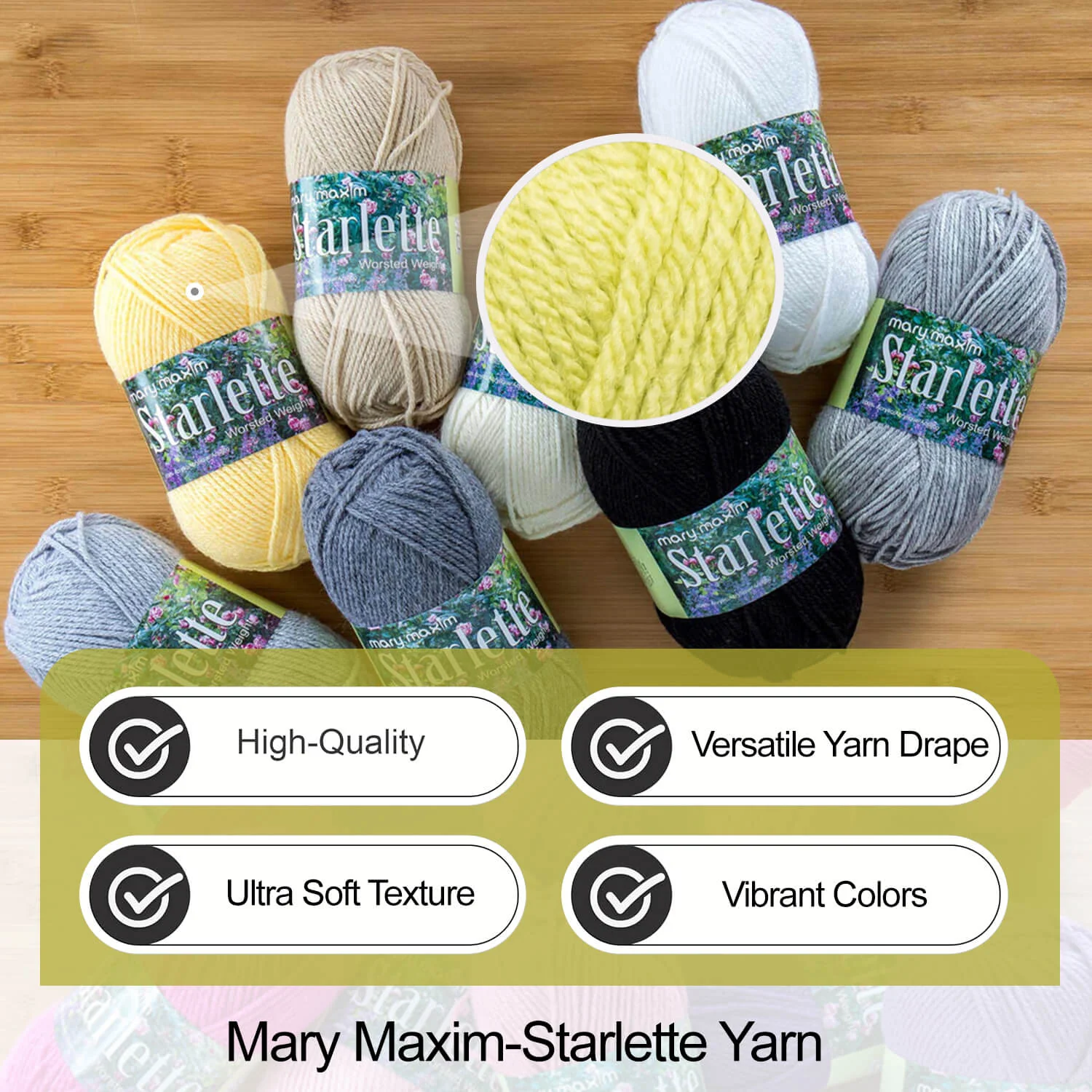 Mary Maxim Starlette Yarn - Image 120